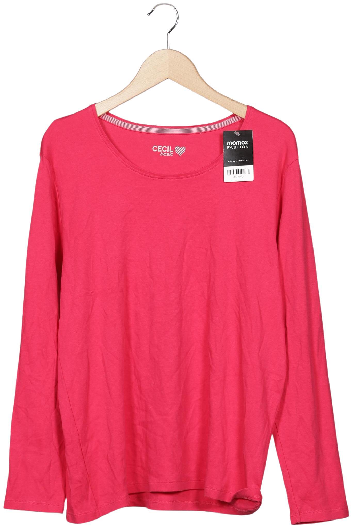 

Cecil Damen Langarmshirt, pink, Gr. 44