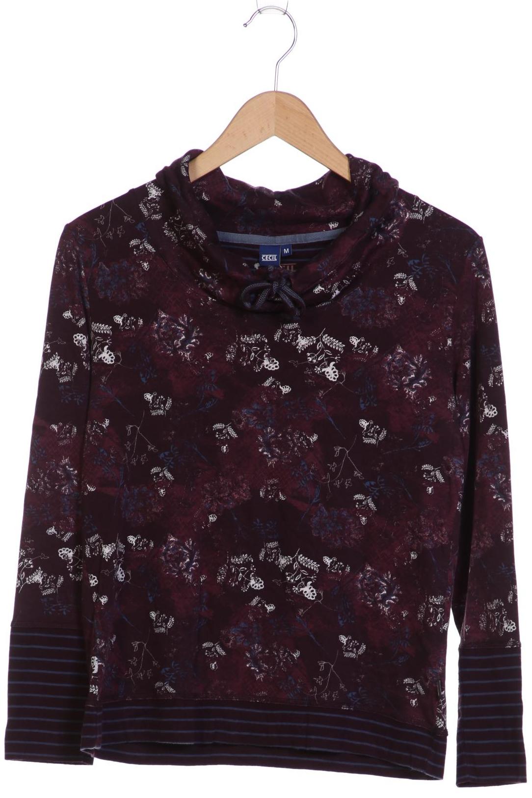 

Cecil Damen Langarmshirt, bordeaux, Gr. 38