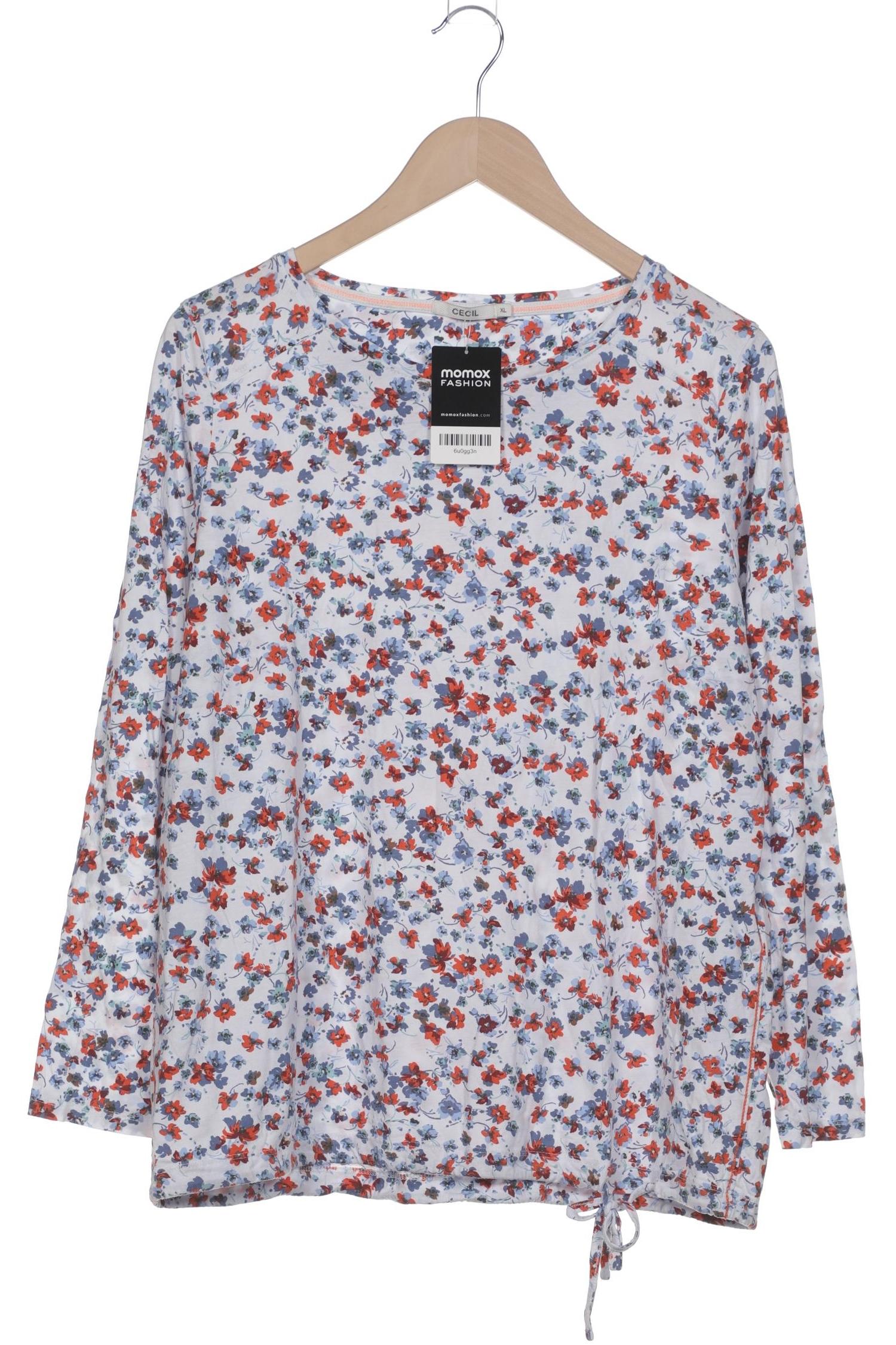 

Cecil Damen Langarmshirt, blau, Gr. 44