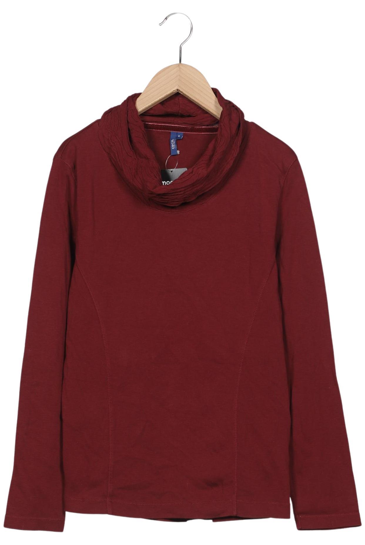 

Cecil Damen Langarmshirt, rot, Gr. 38