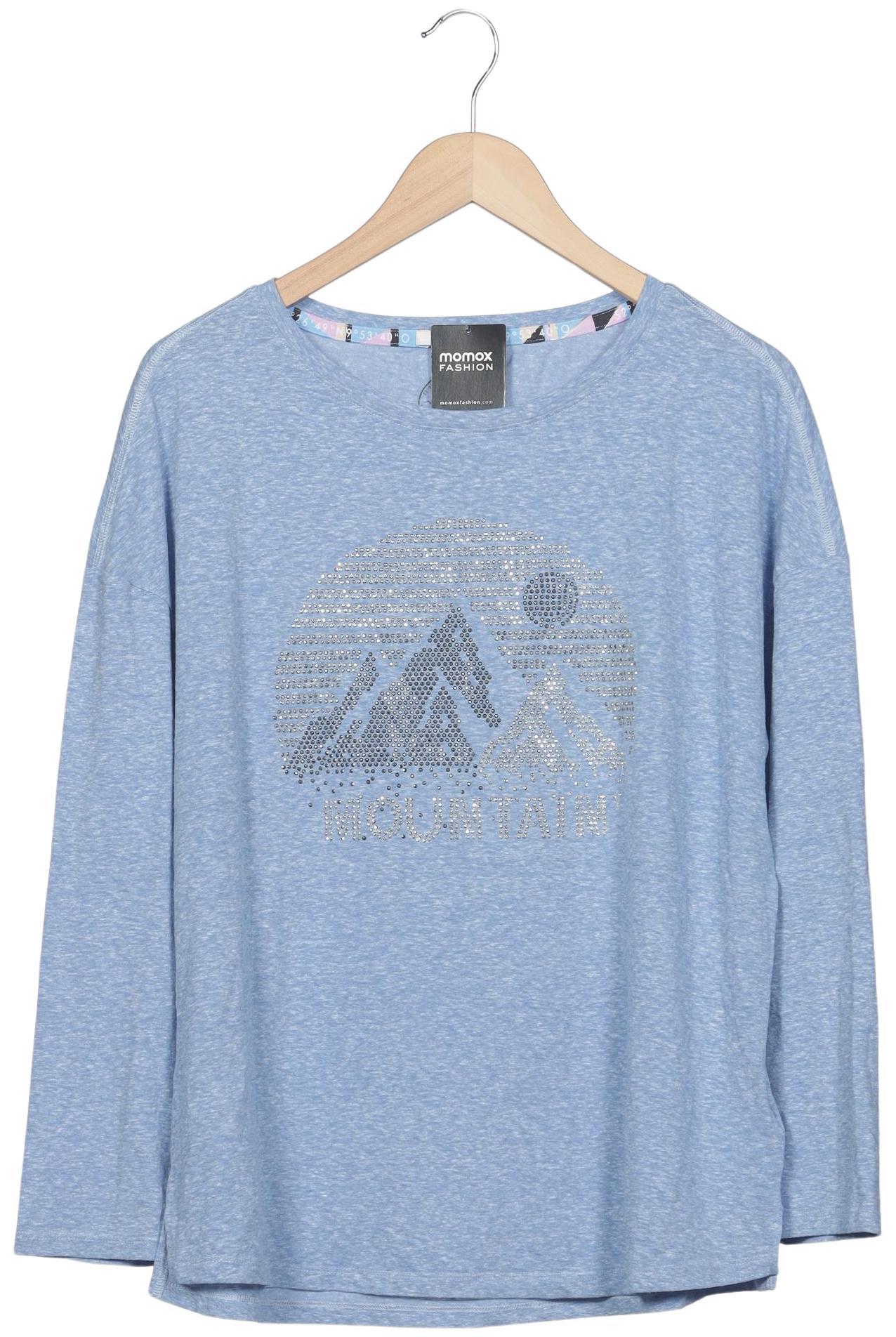 

Cecil Damen Langarmshirt, hellblau, Gr. 42