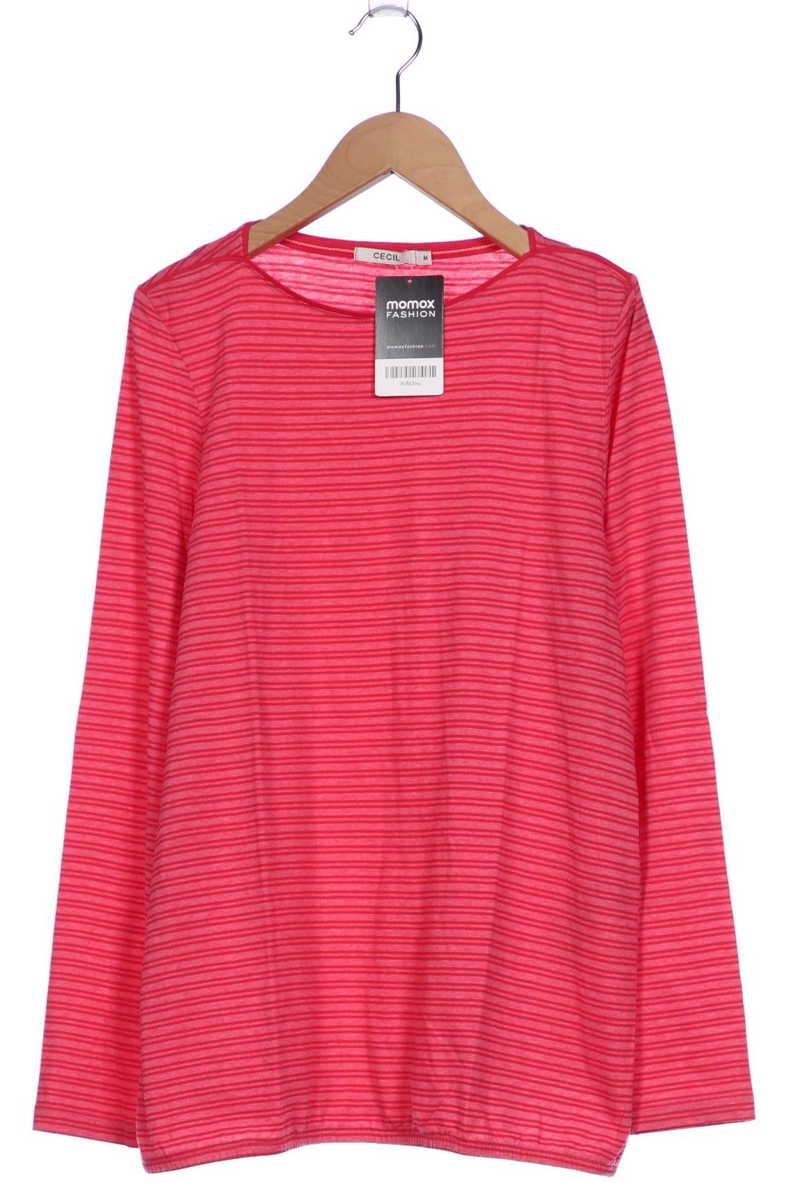 

Cecil Damen Langarmshirt, pink, Gr. 38