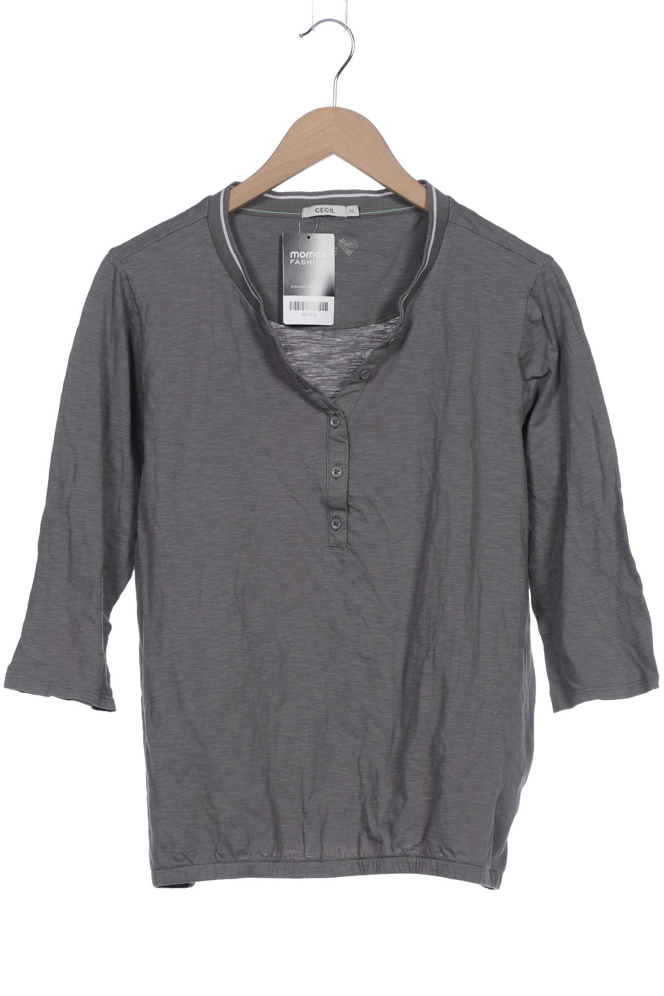 

CECIL Damen Langarmshirt, grau