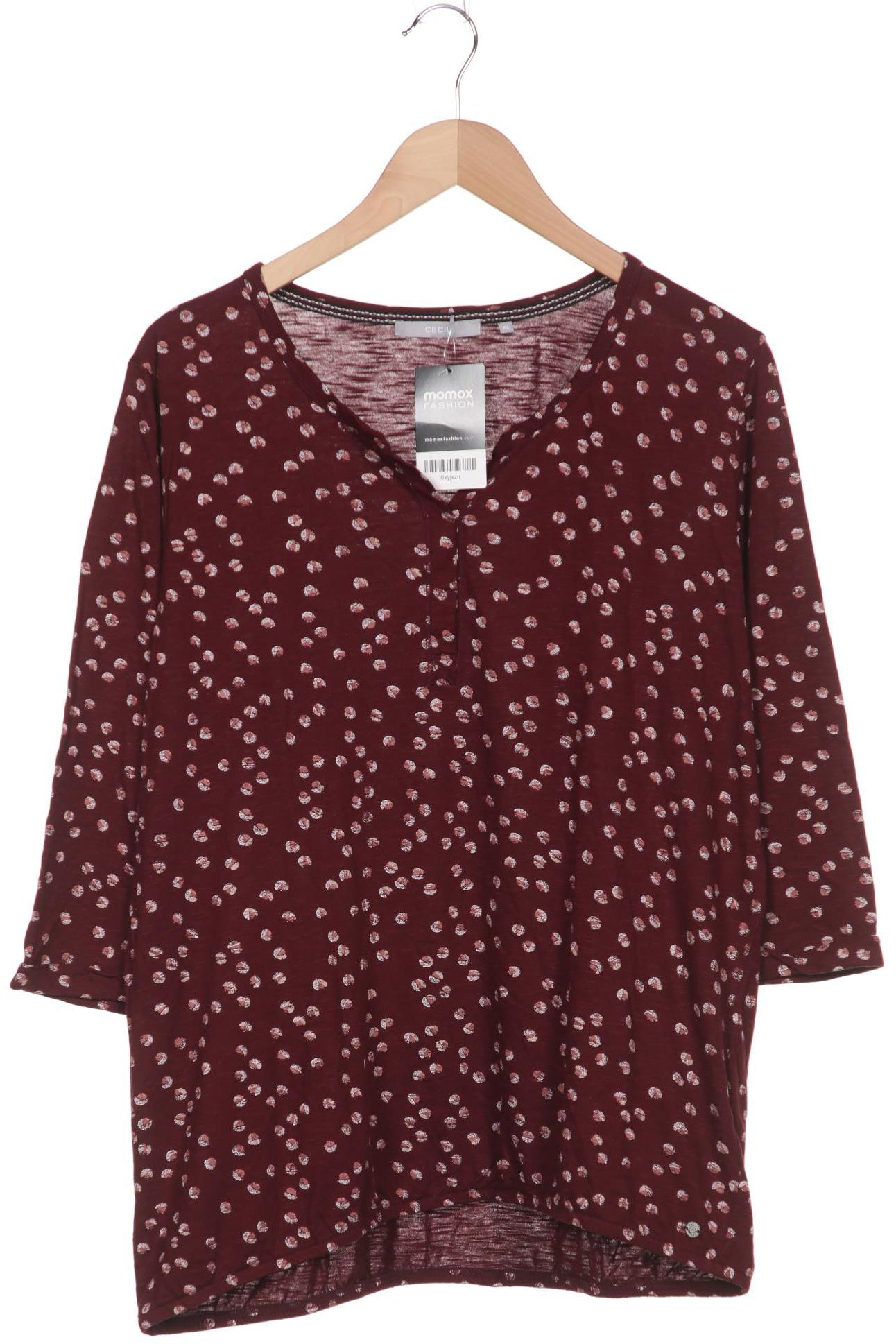 

CECIL Damen Langarmshirt, bordeaux