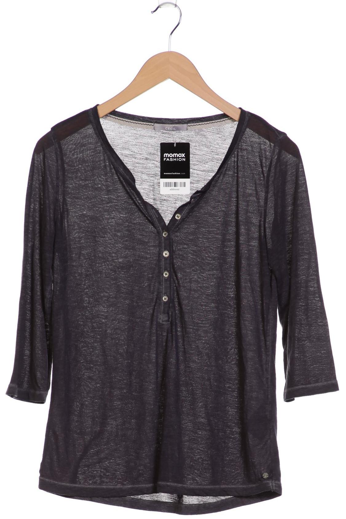 

Cecil Damen Langarmshirt, grau, Gr. 36