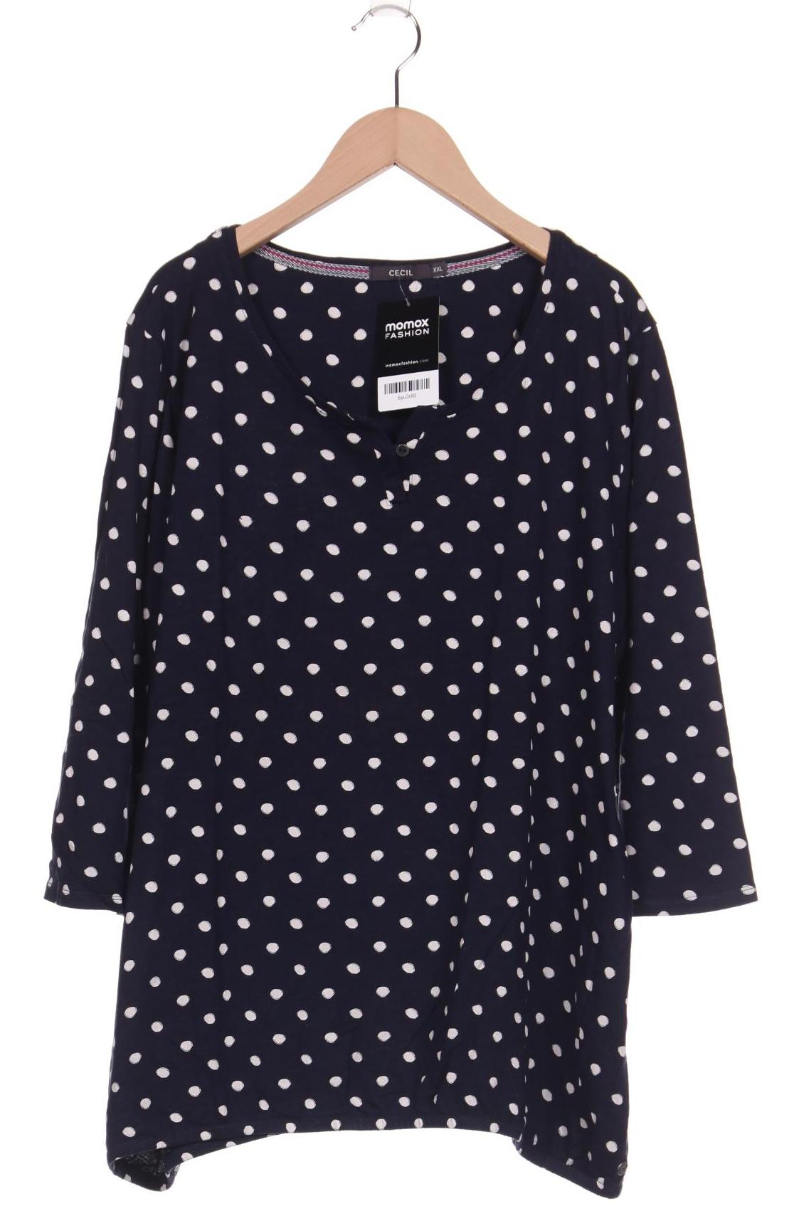 

CECIL Damen Langarmshirt, marineblau