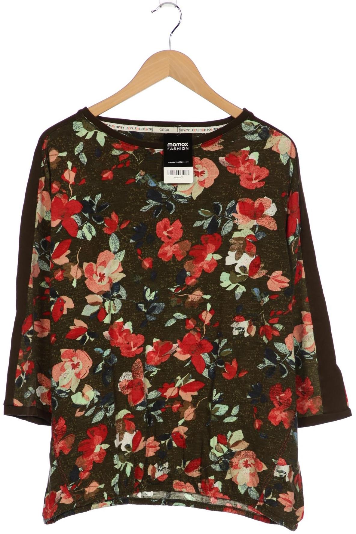 

Cecil Damen Langarmshirt, grün, Gr. 44