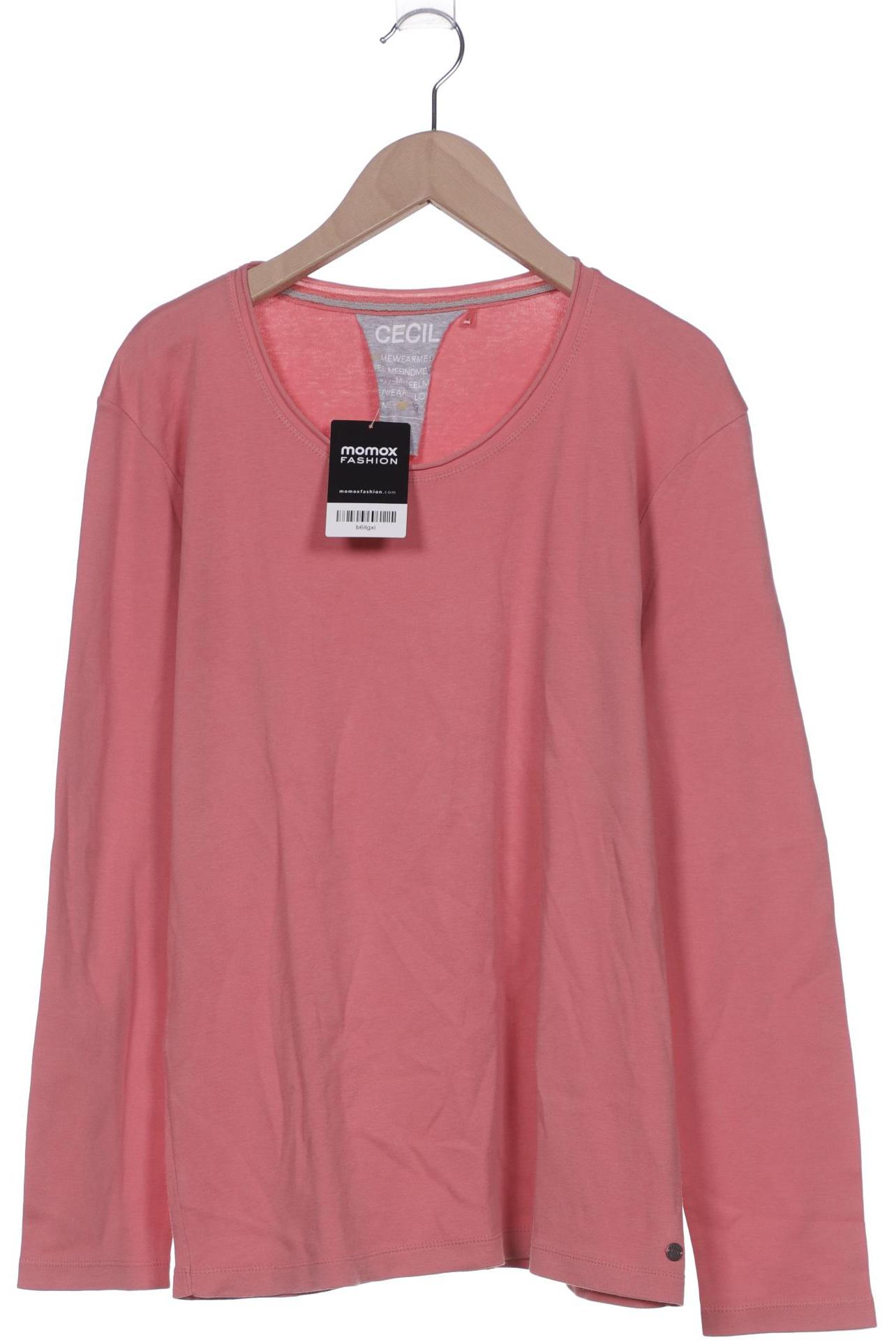 

Cecil Damen Langarmshirt, pink, Gr. 42