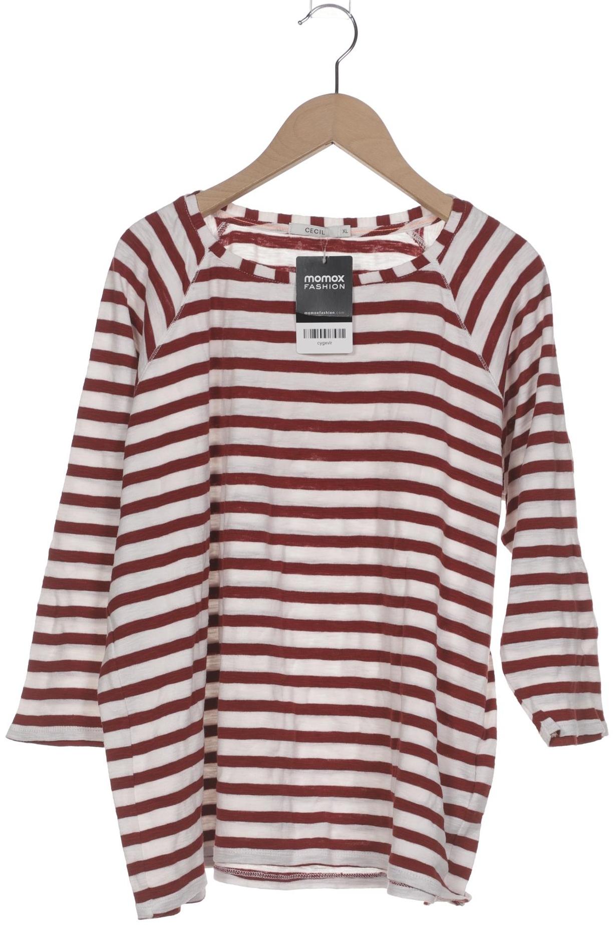

Cecil Damen Langarmshirt, weiß, Gr. 44