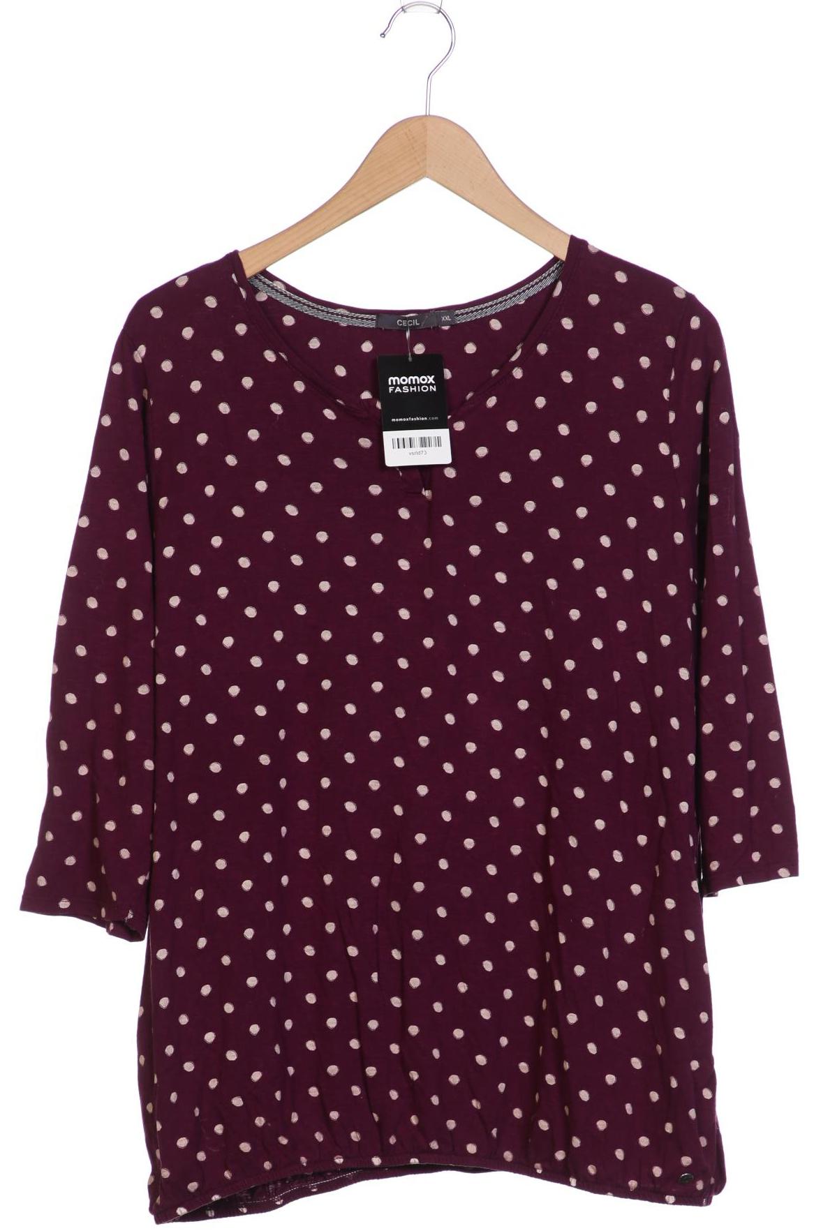 

Cecil Damen Langarmshirt, flieder, Gr. 46