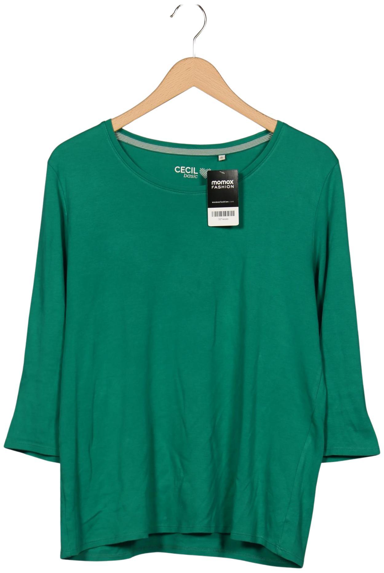 

Cecil Damen Langarmshirt, grün, Gr. 44