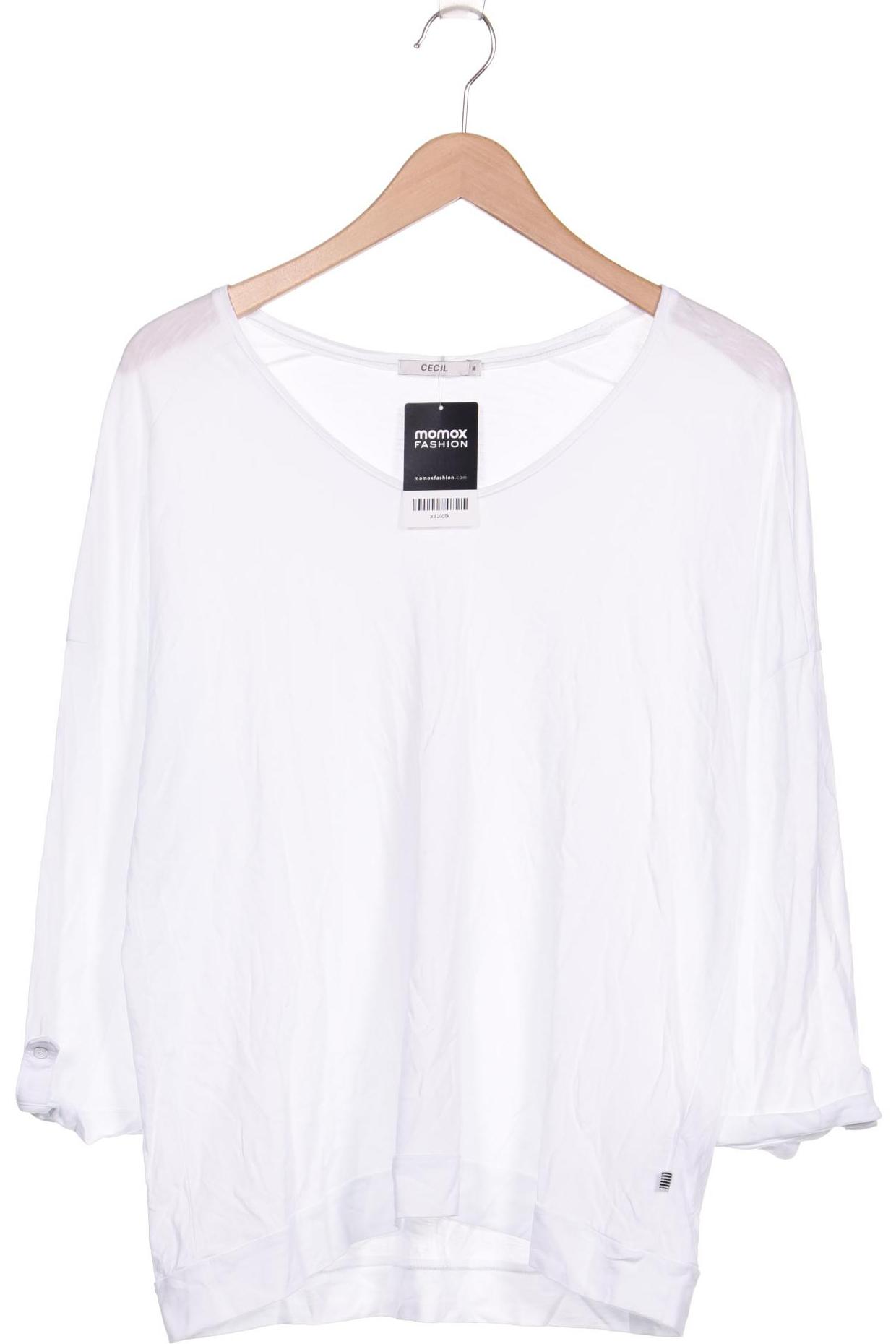 

CECIL Damen Langarmshirt, weiß