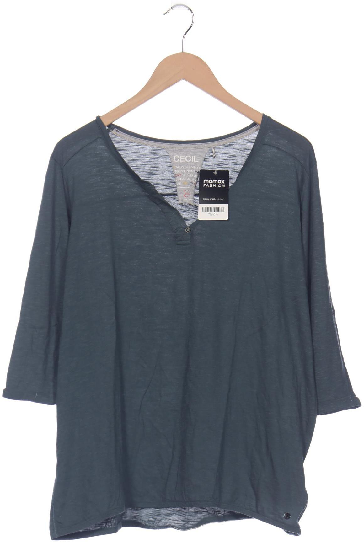 

Cecil Damen Langarmshirt, grün, Gr. 46