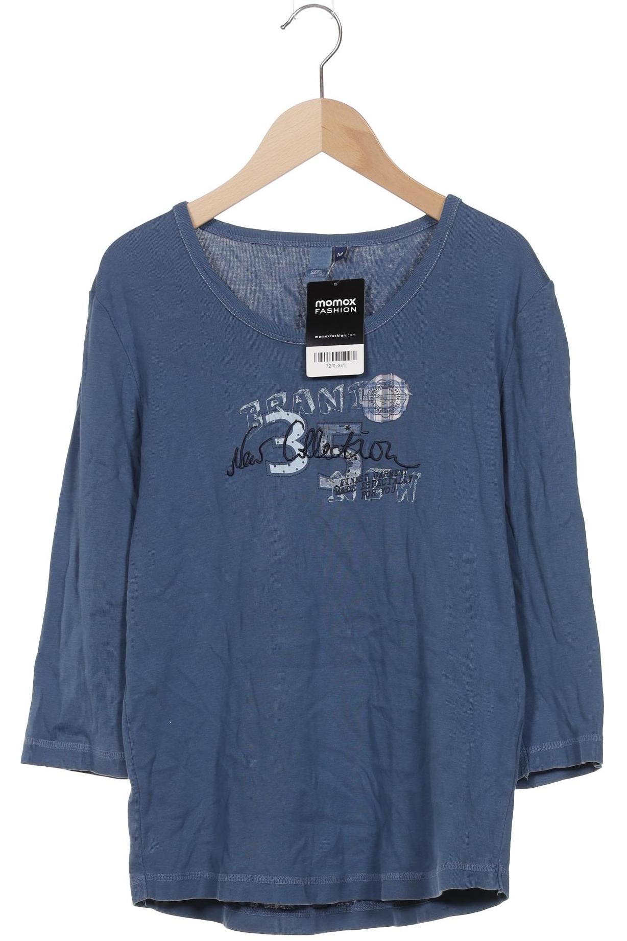 

Cecil Damen Langarmshirt, blau, Gr. 38