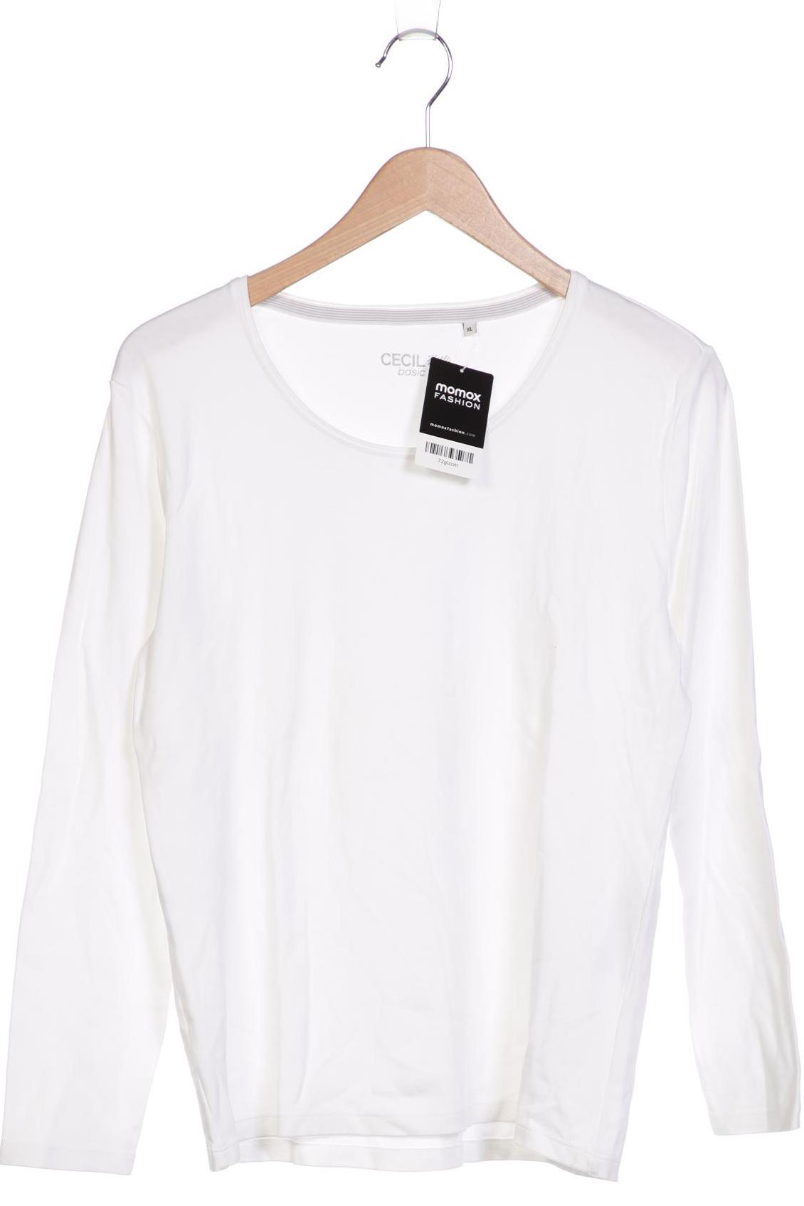

CECIL Damen Langarmshirt, weiß