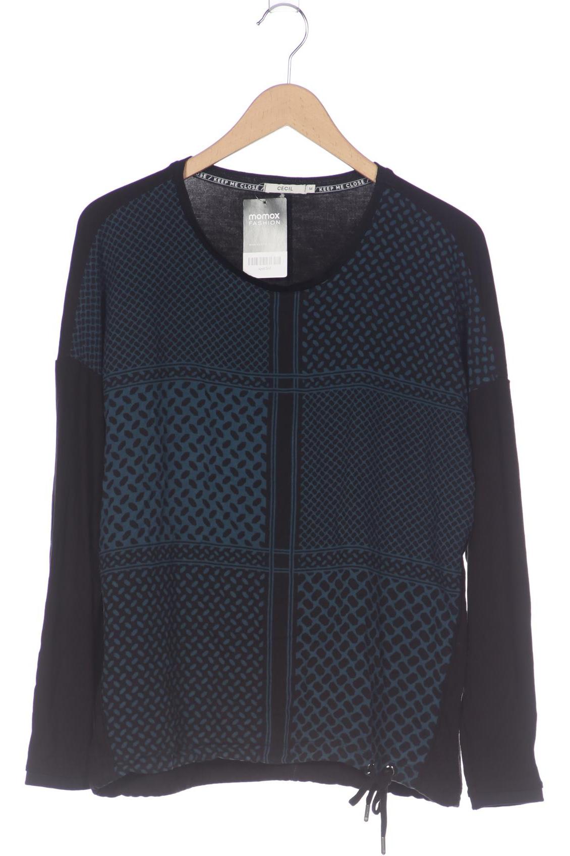 

Cecil Damen Langarmshirt, schwarz, Gr. 38
