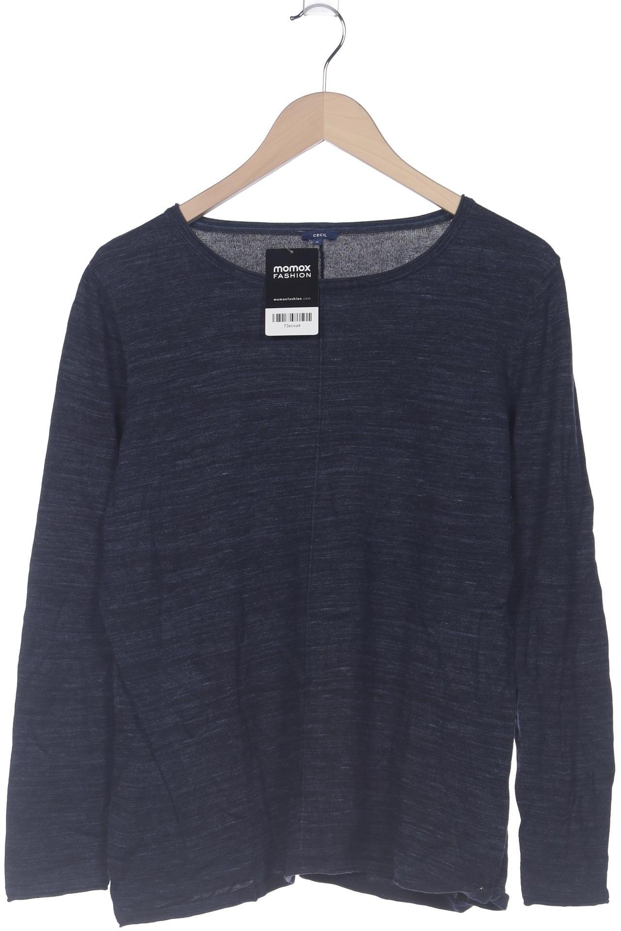 

Cecil Damen Langarmshirt, marineblau, Gr. 44