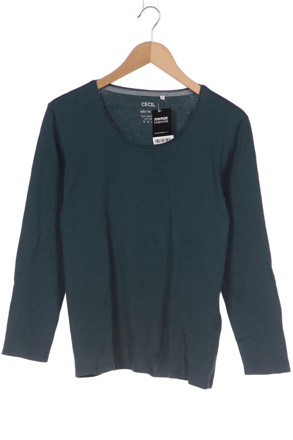 

CECIL Damen Langarmshirt, blau