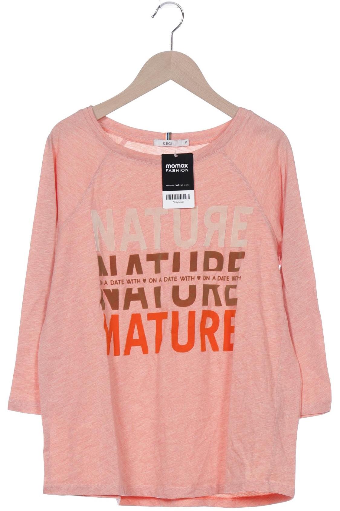 

Cecil Damen Langarmshirt, pink, Gr. 38