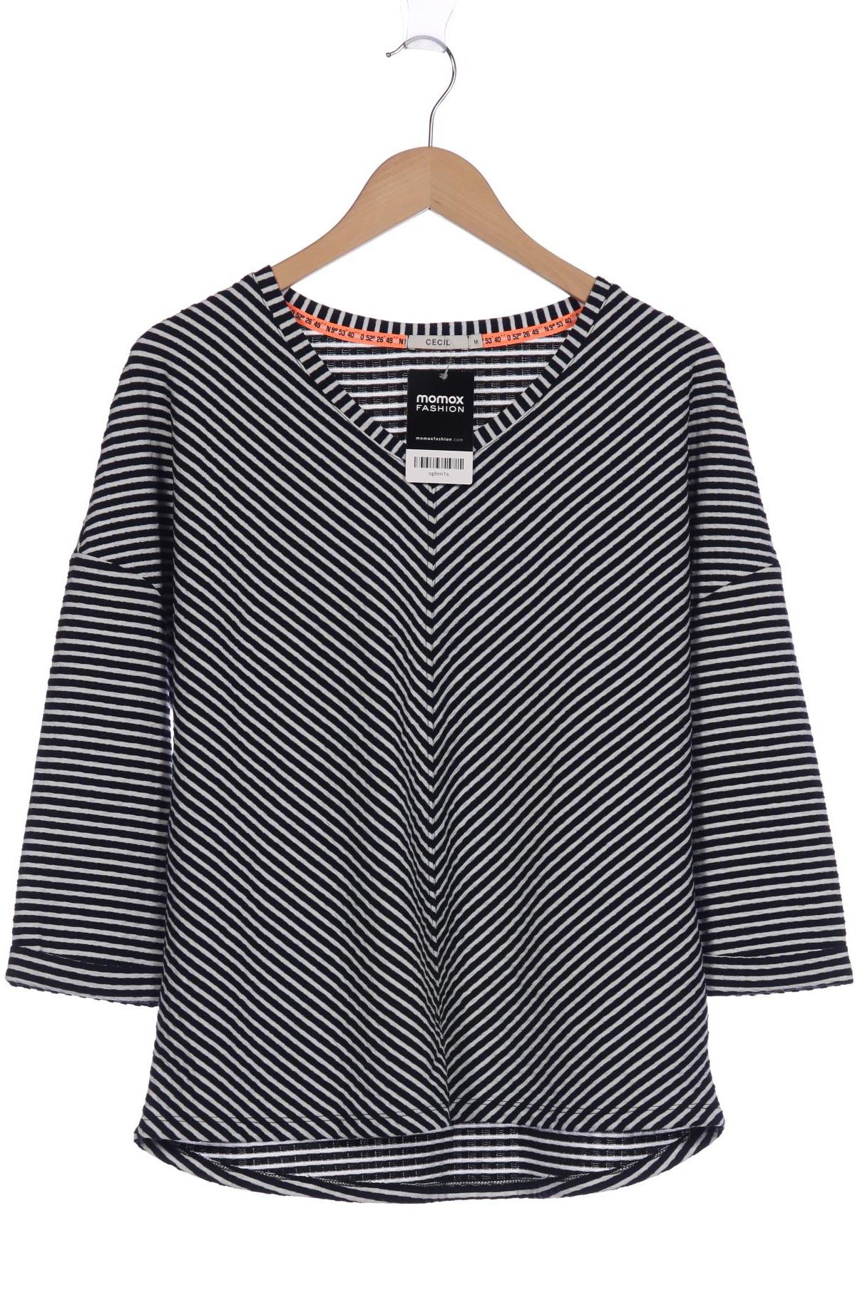 

Cecil Damen Langarmshirt, marineblau, Gr. 38