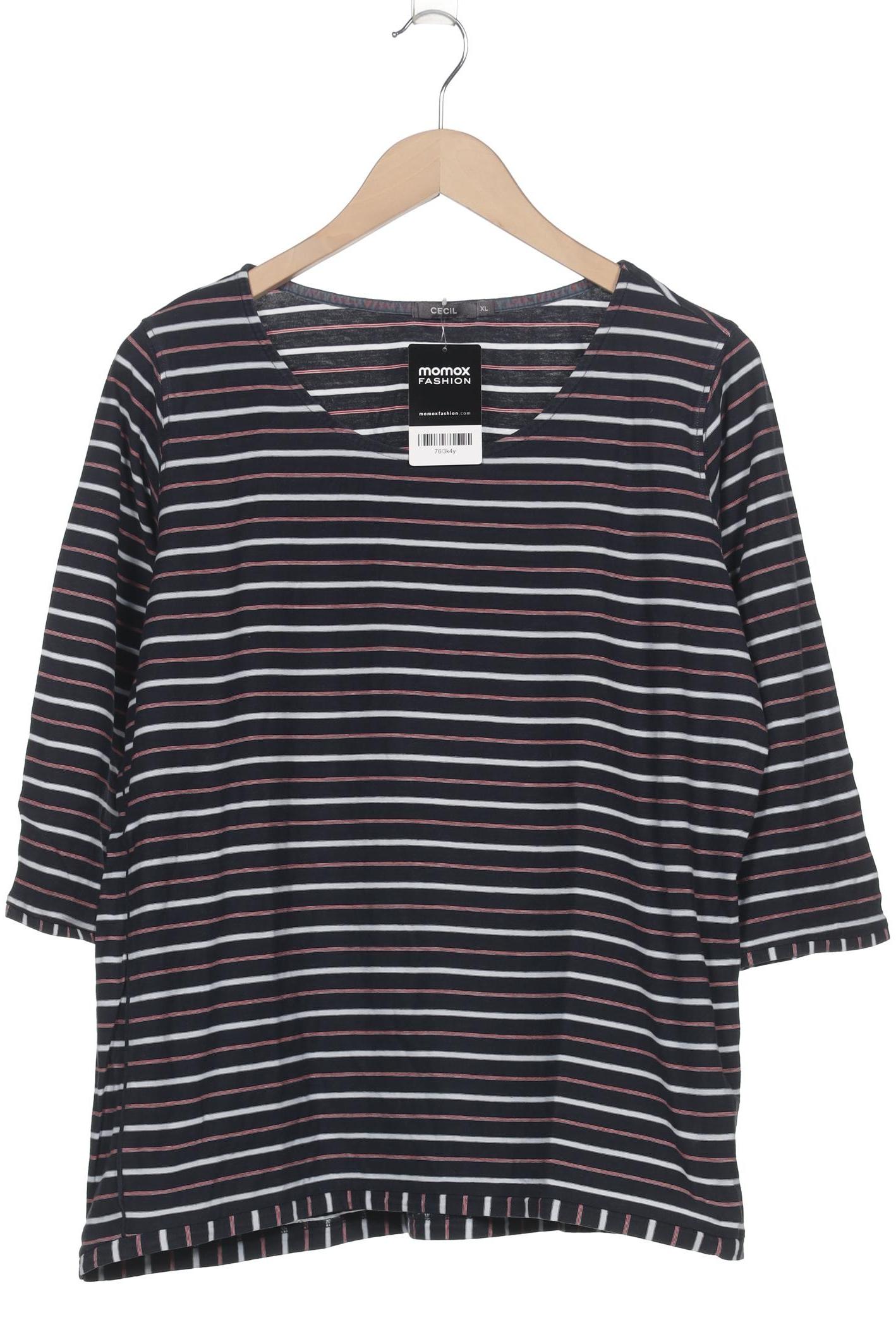 

Cecil Damen Langarmshirt, marineblau, Gr. 44