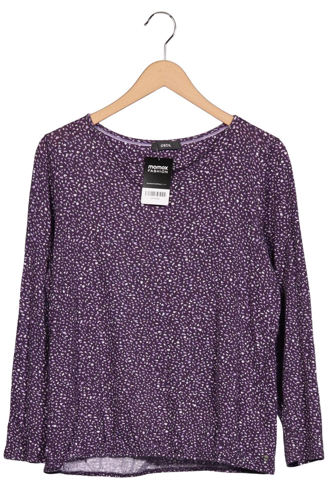 

Cecil Damen Langarmshirt, flieder, Gr. 42