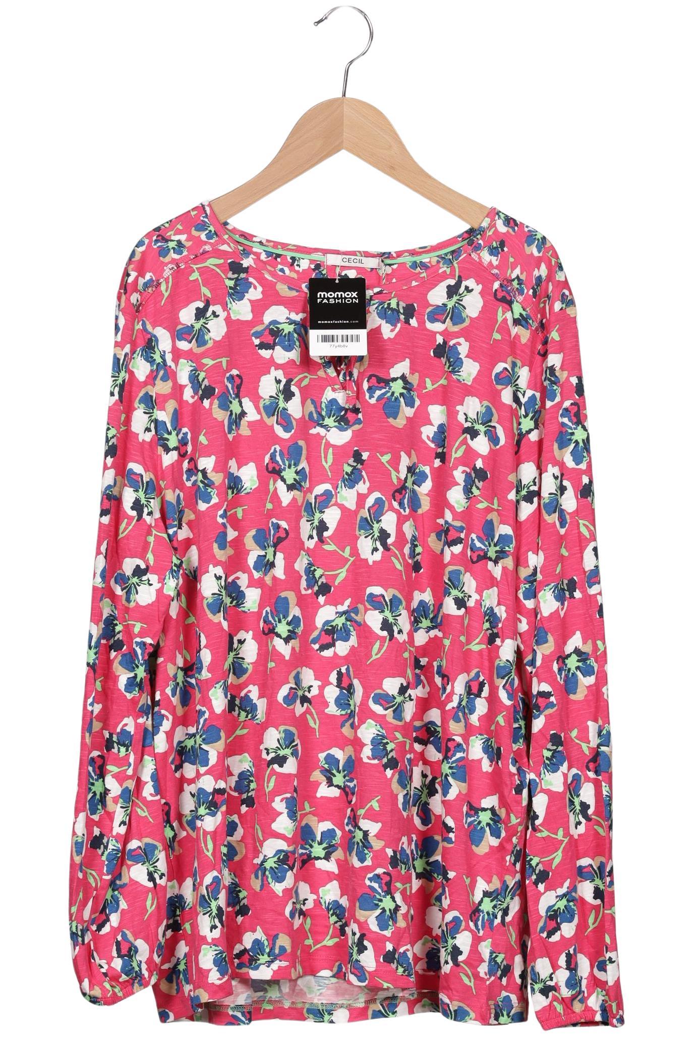 

Cecil Damen Langarmshirt, pink, Gr. 46