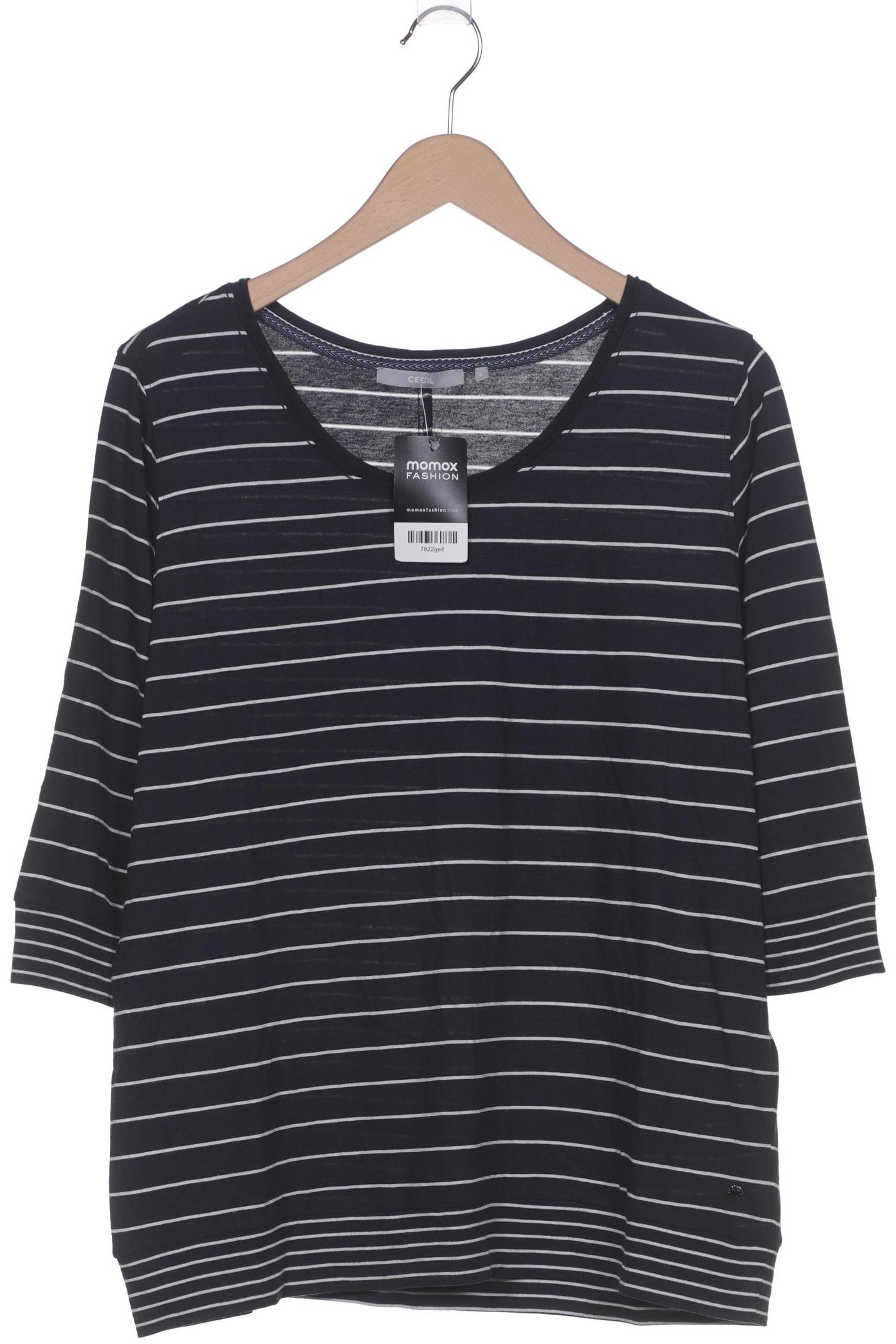 

Cecil Damen Langarmshirt, marineblau, Gr. 42