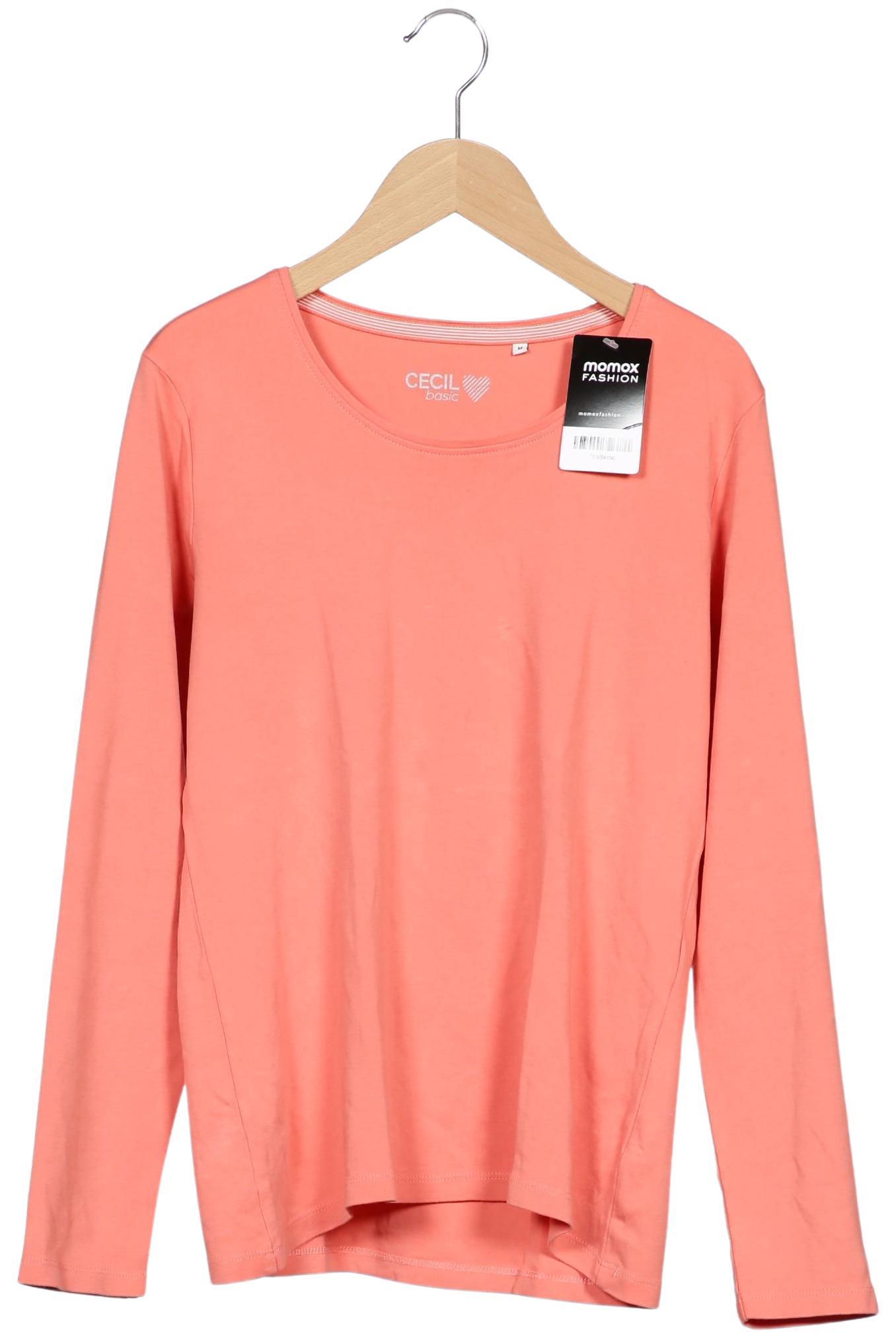 

Cecil Damen Langarmshirt, pink, Gr. 38