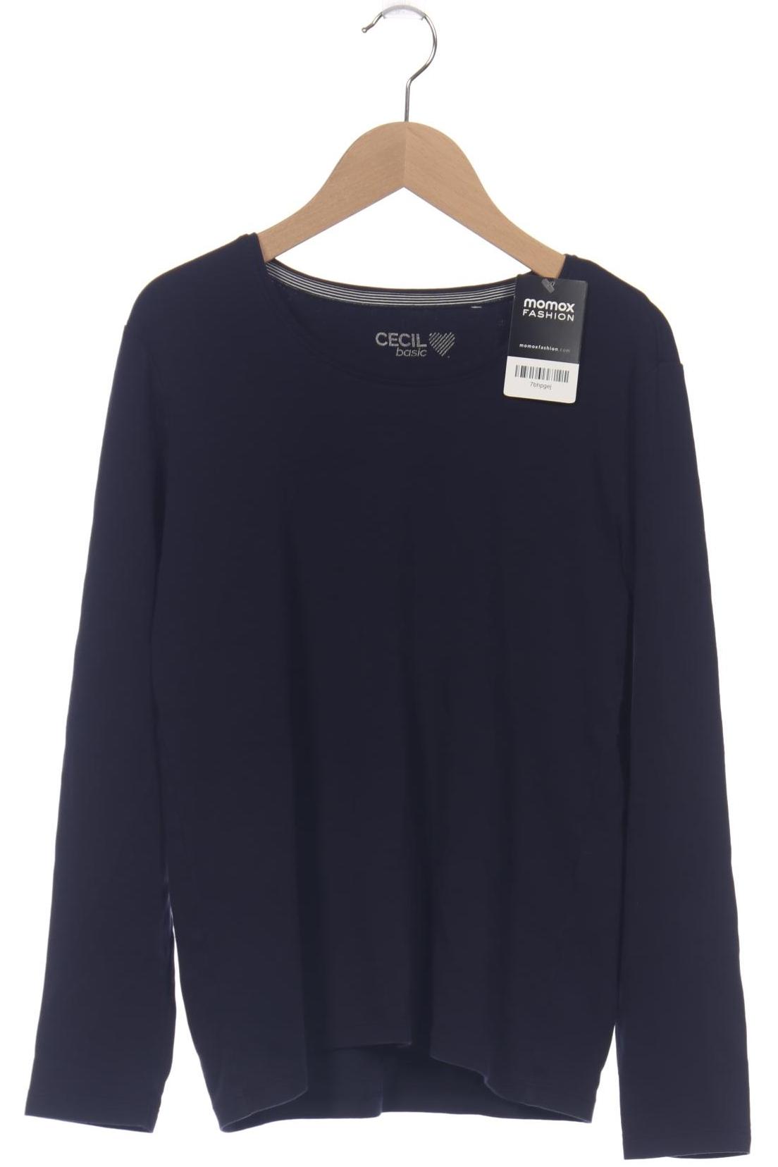 

Cecil Damen Langarmshirt, marineblau, Gr. 38