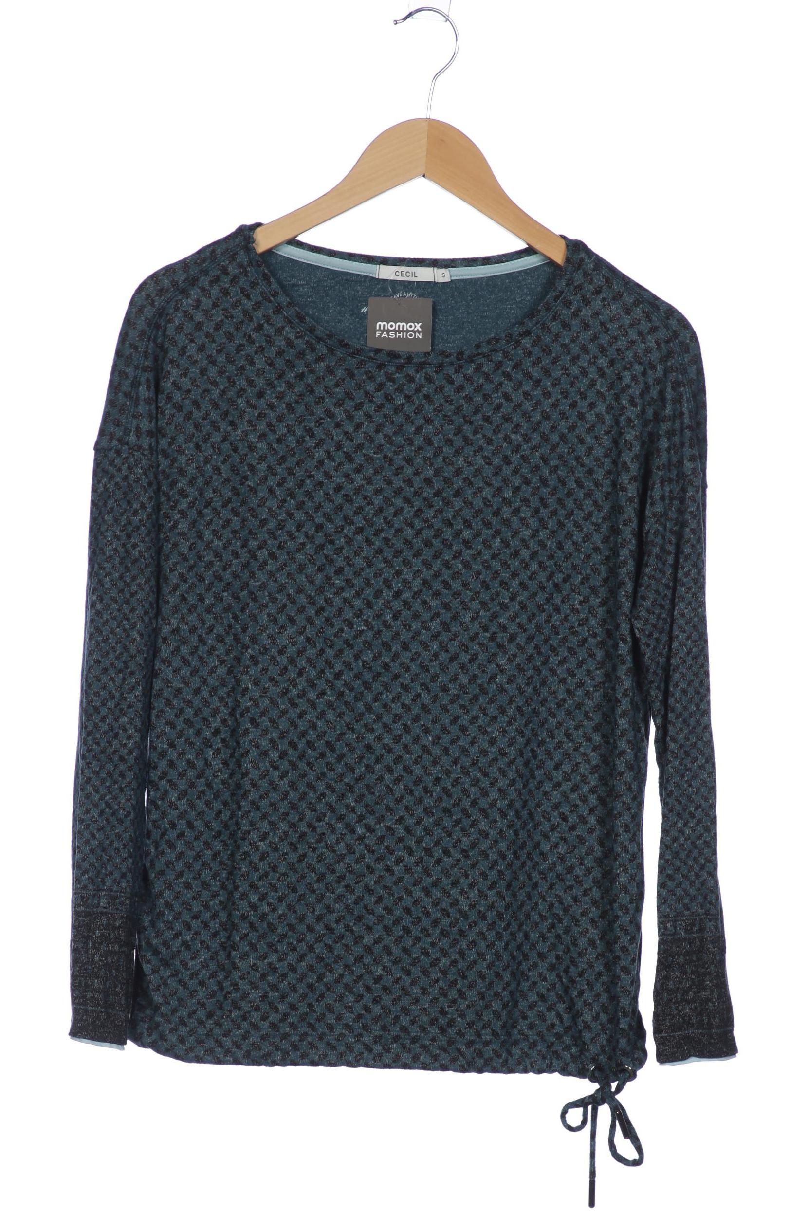 Thumbnail - Cecil Damen Langarmshirt, grün, Gr. 36