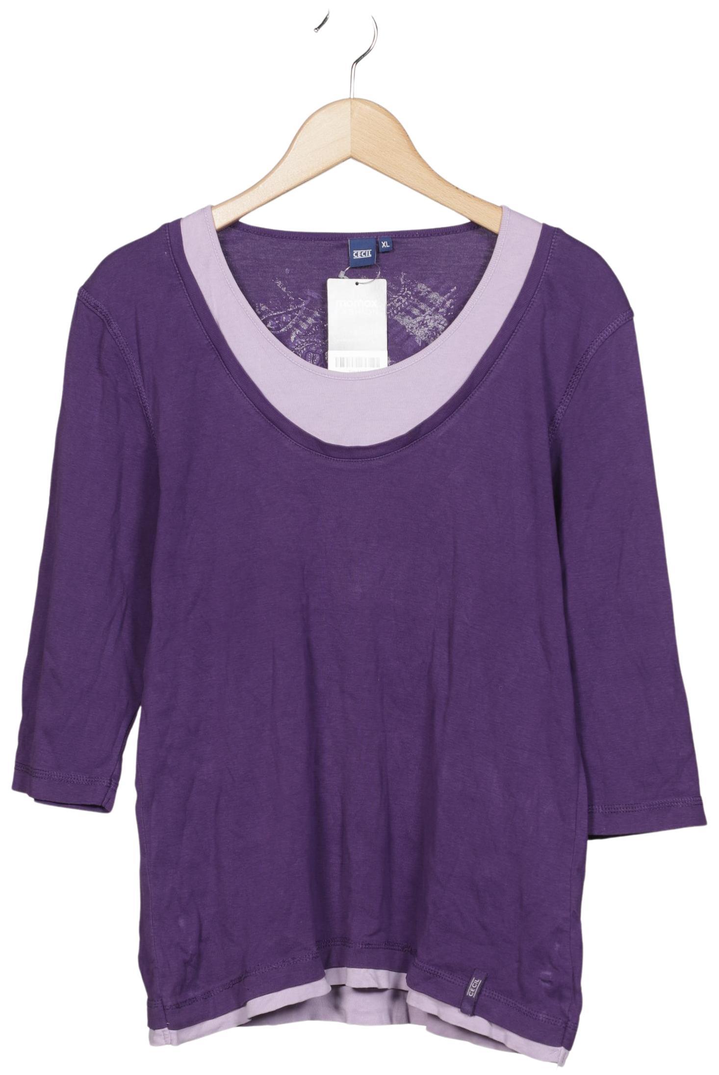 

Cecil Damen Langarmshirt, flieder, Gr. 44