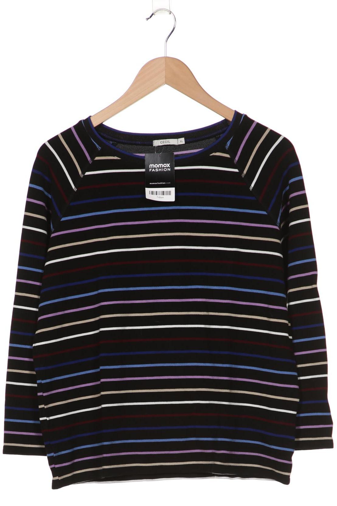 

CECIL Damen Langarmshirt, schwarz