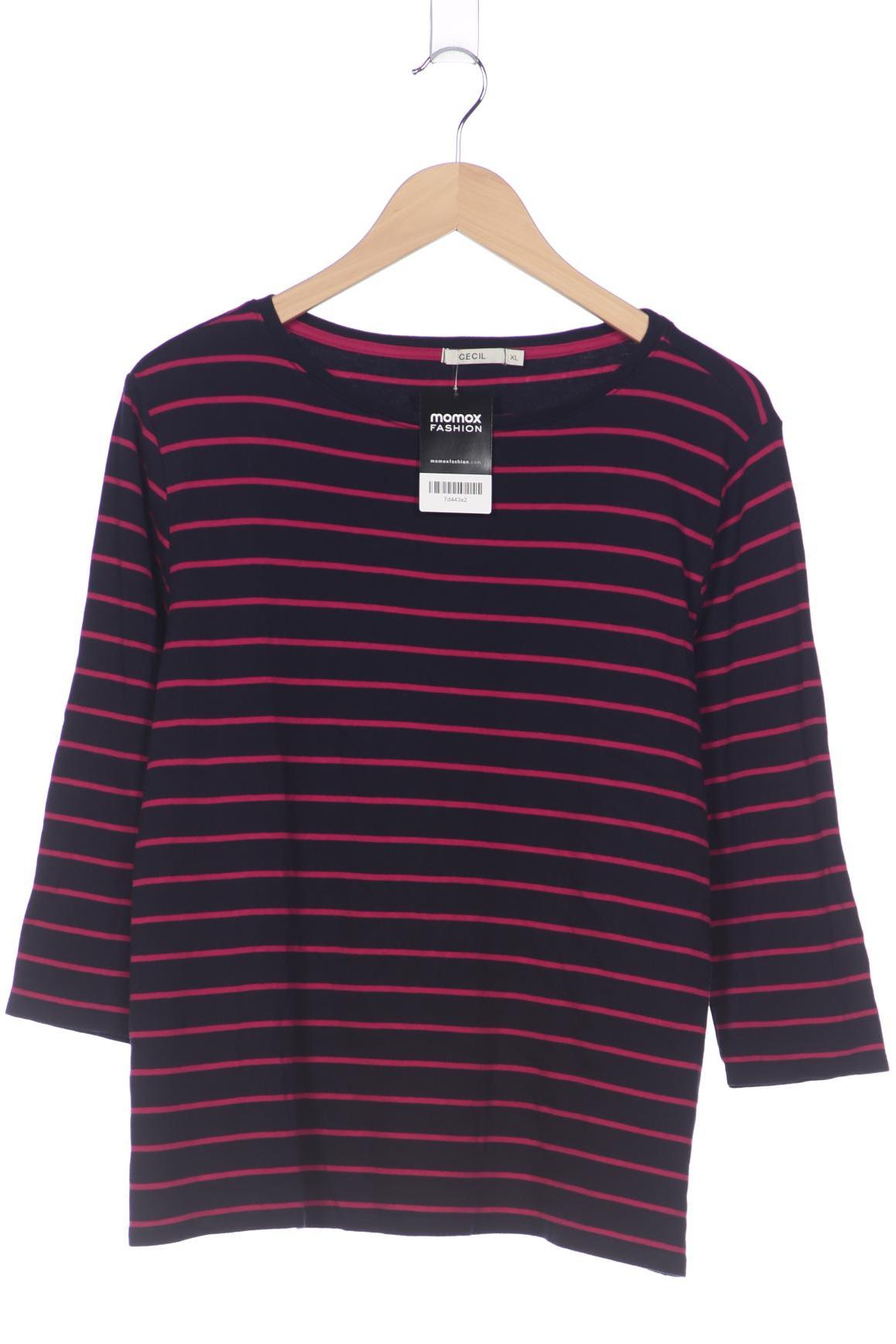 

Cecil Damen Langarmshirt, marineblau, Gr. 44