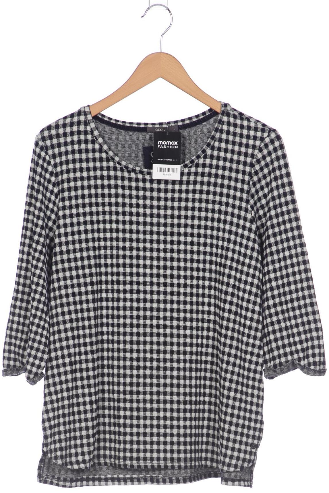 

Cecil Damen Langarmshirt, marineblau, Gr. 42