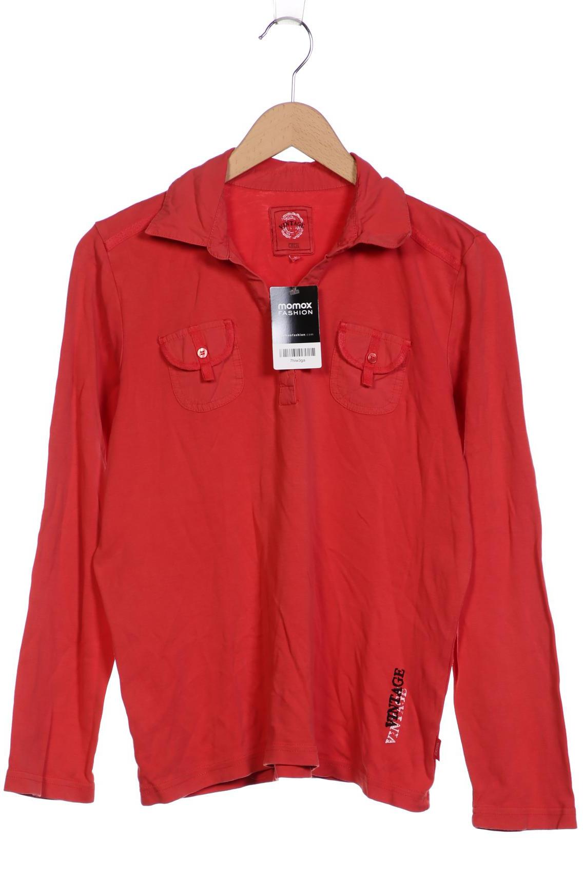 

Cecil Damen Langarmshirt, rot, Gr. 42