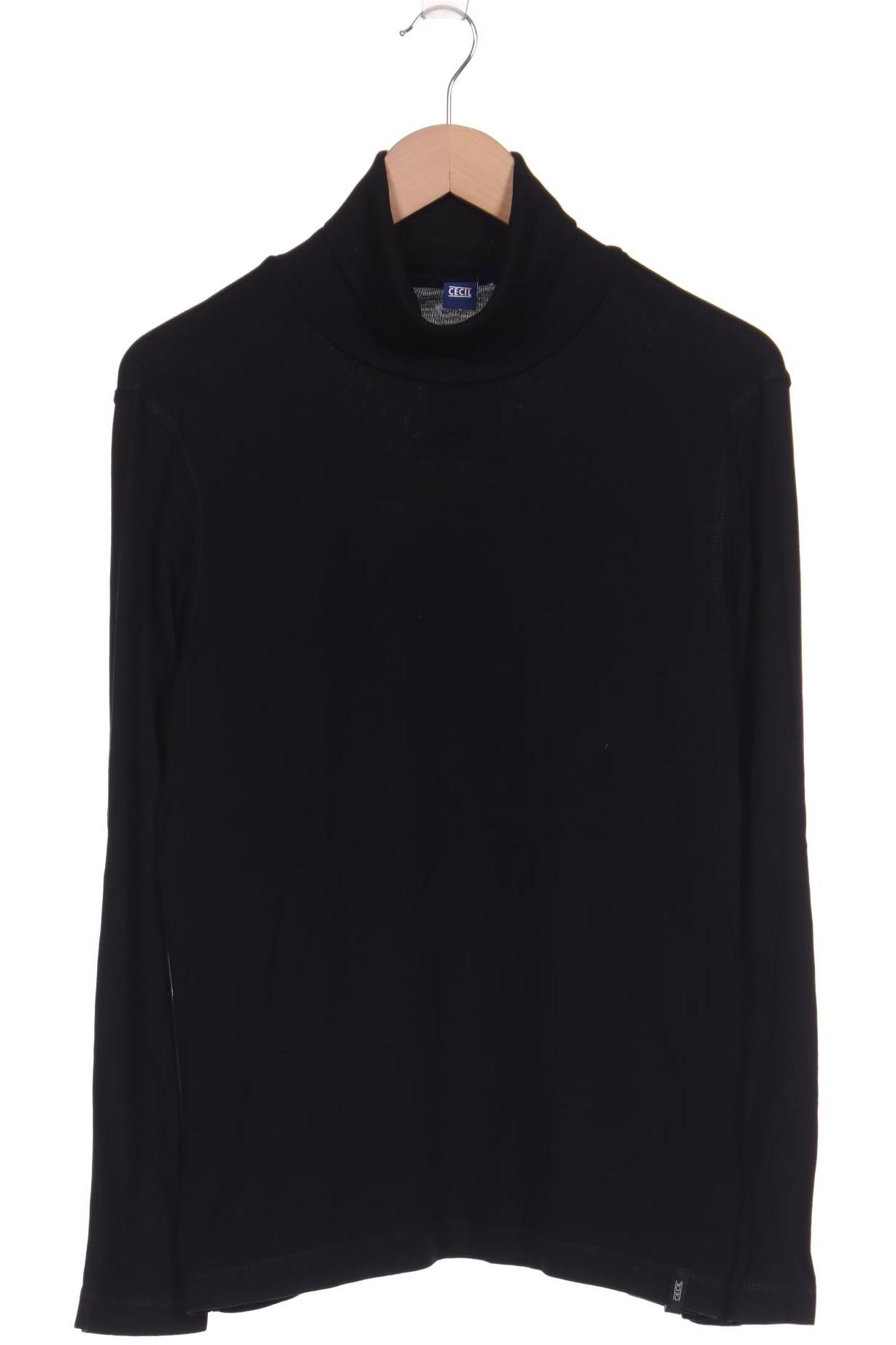 

CECIL Damen Langarmshirt, schwarz