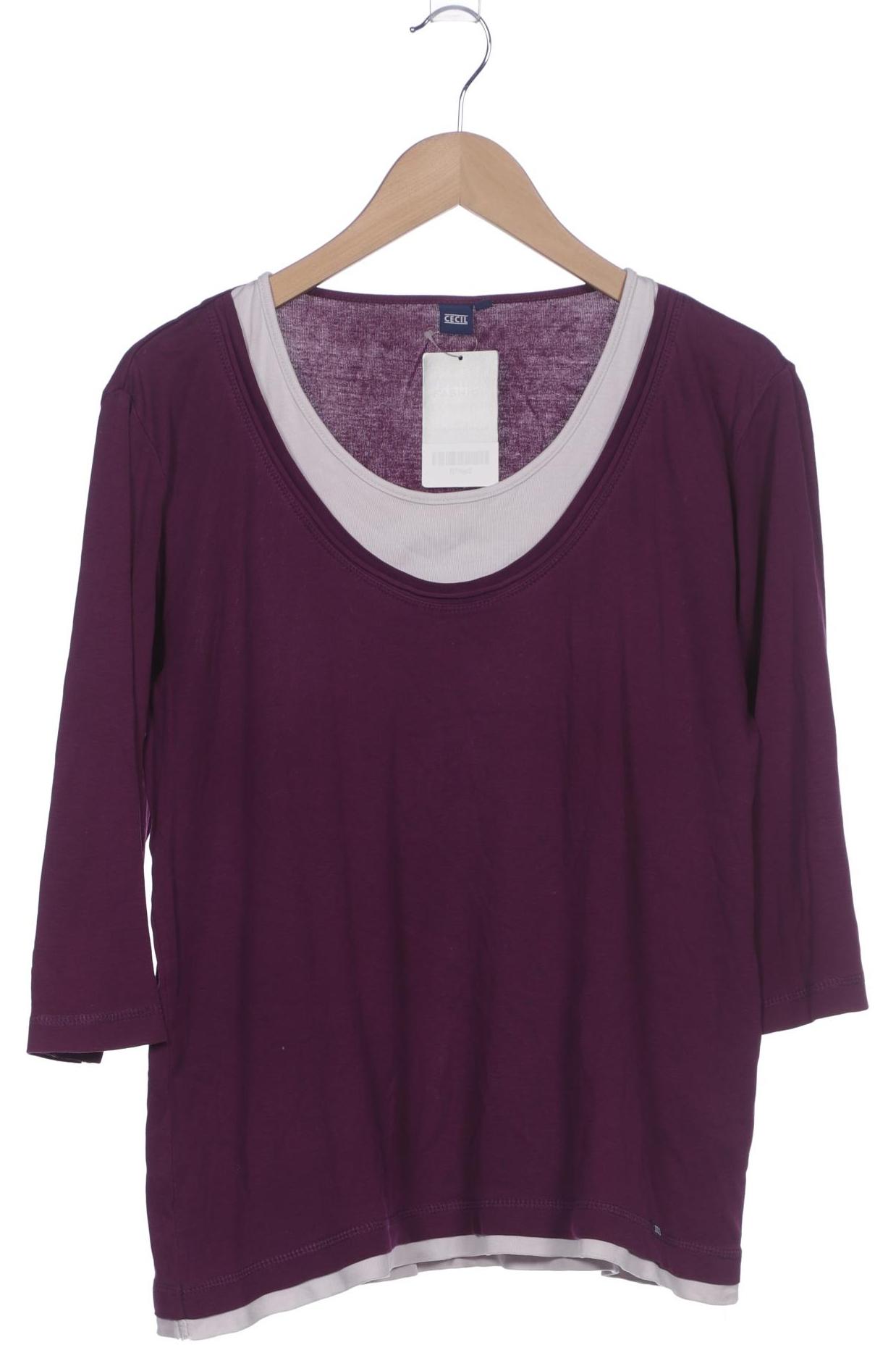 

Cecil Damen Langarmshirt, flieder, Gr. 42