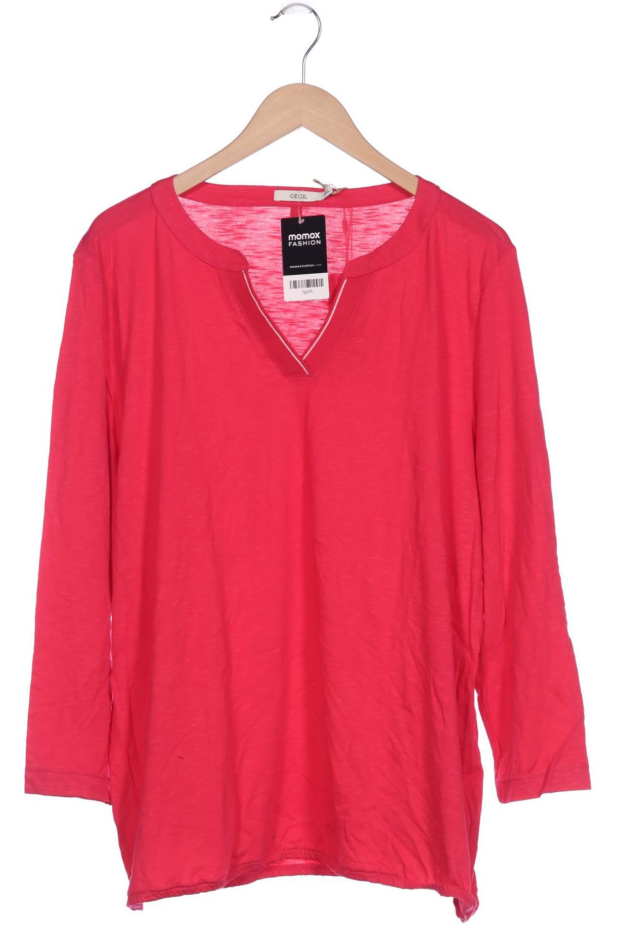 

Cecil Damen Langarmshirt, pink, Gr. 46