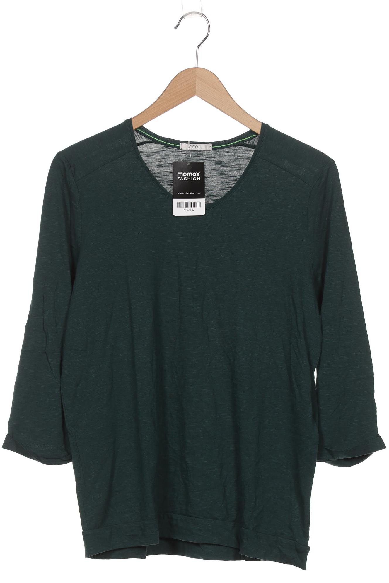 

Cecil Damen Langarmshirt, grün, Gr. 42