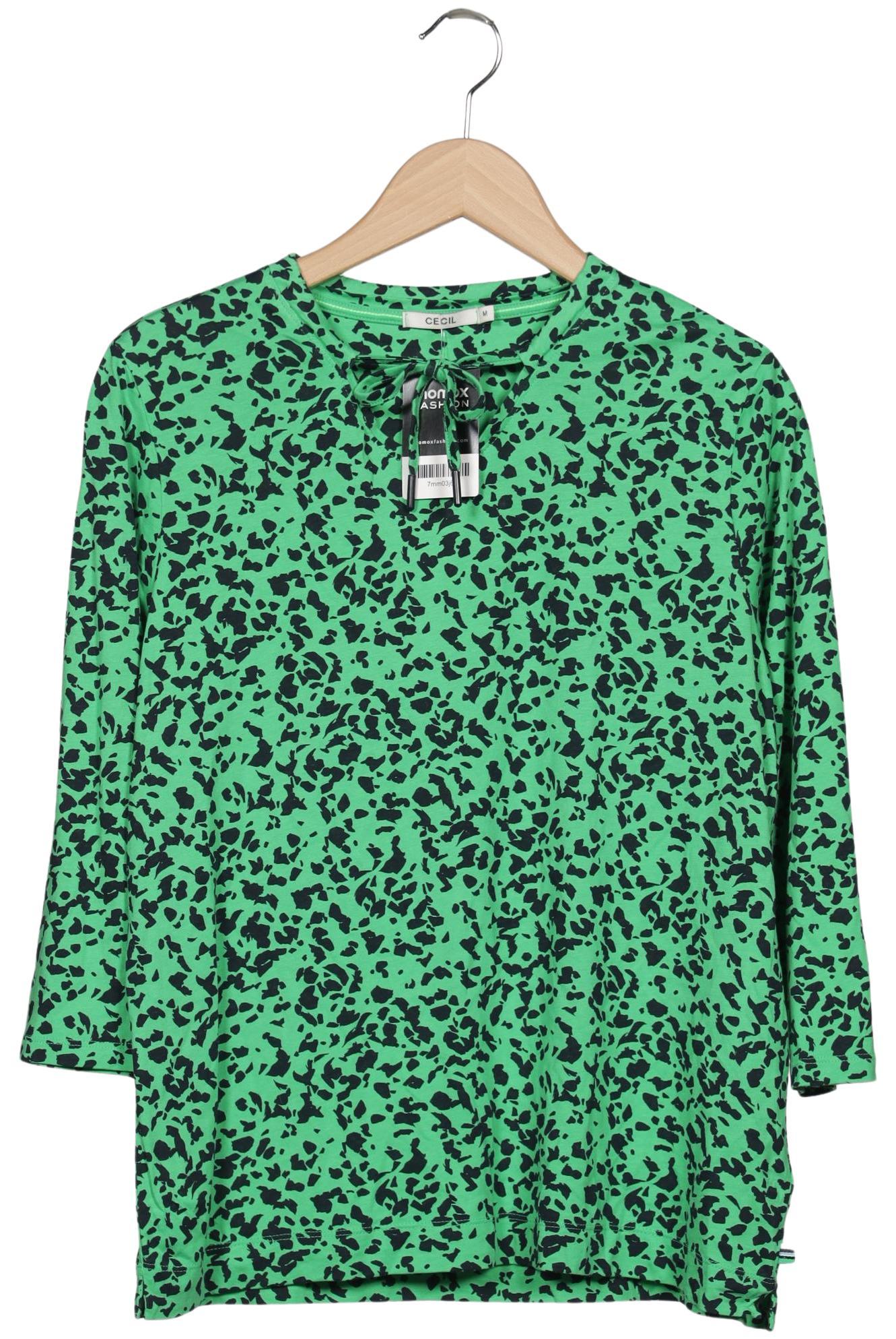 

Cecil Damen Langarmshirt, grün, Gr. 38