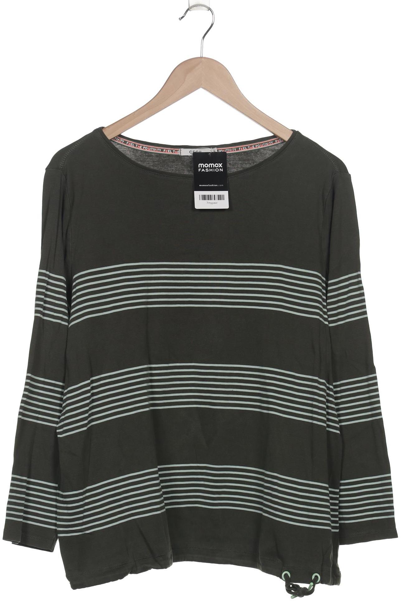 

Cecil Damen Langarmshirt, grün, Gr. 44