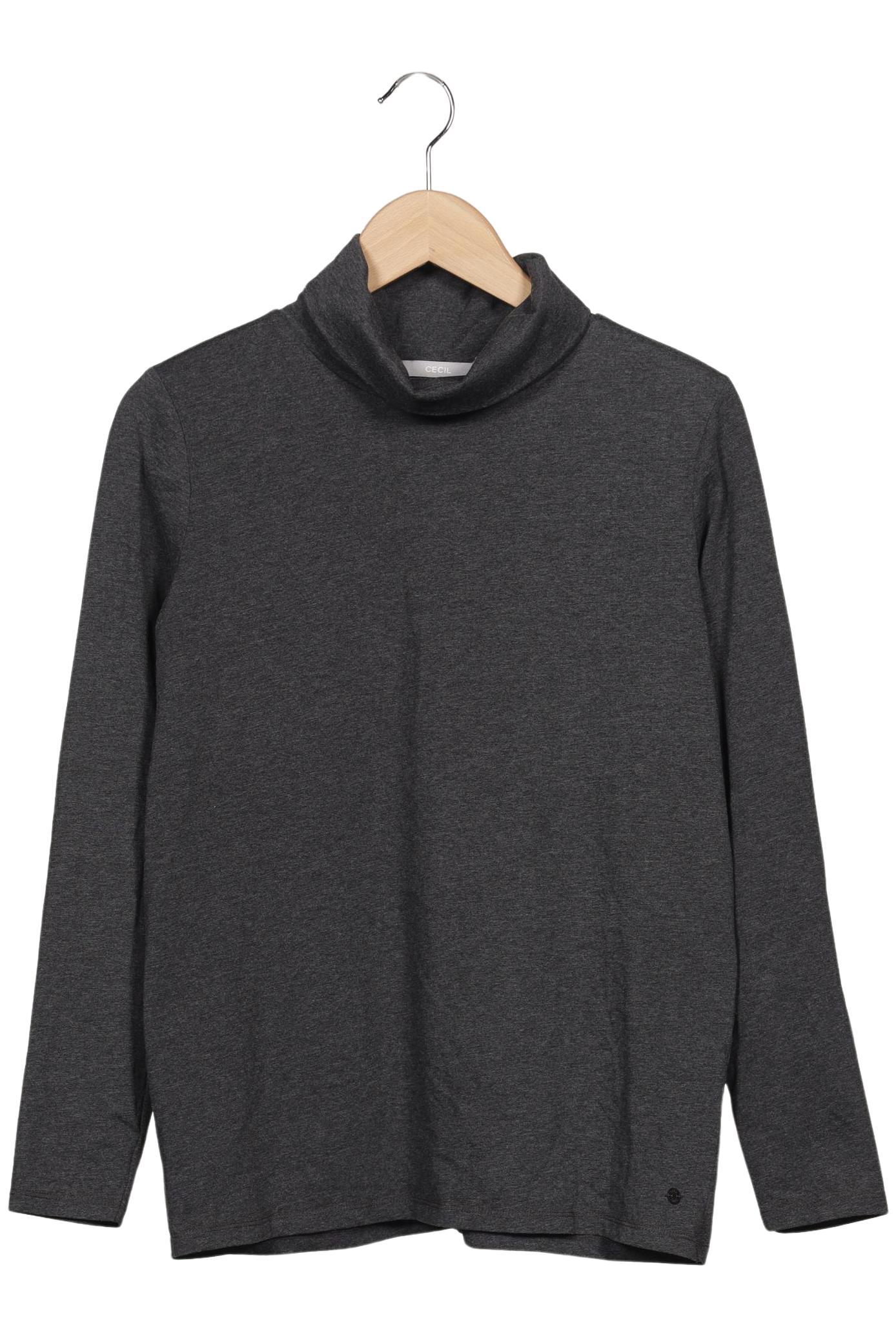 

Cecil Damen Langarmshirt, grau, Gr. 38