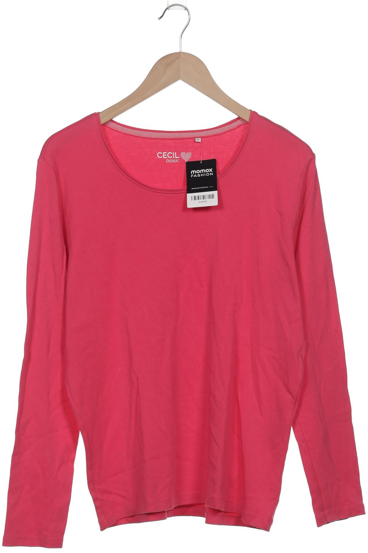 

Cecil Damen Langarmshirt, pink, Gr. 44