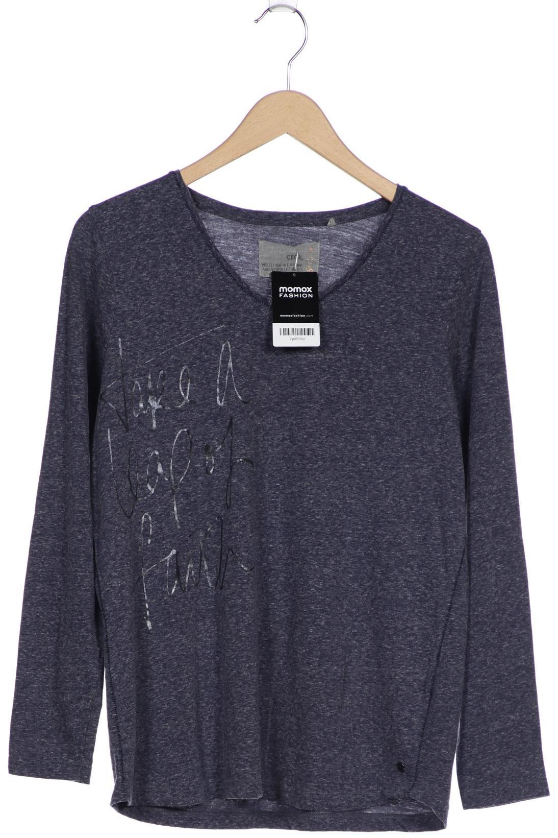 

CECIL Damen Langarmshirt, marineblau