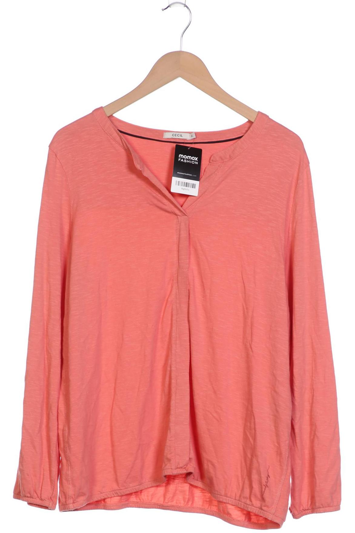 

Cecil Damen Langarmshirt, pink, Gr. 44