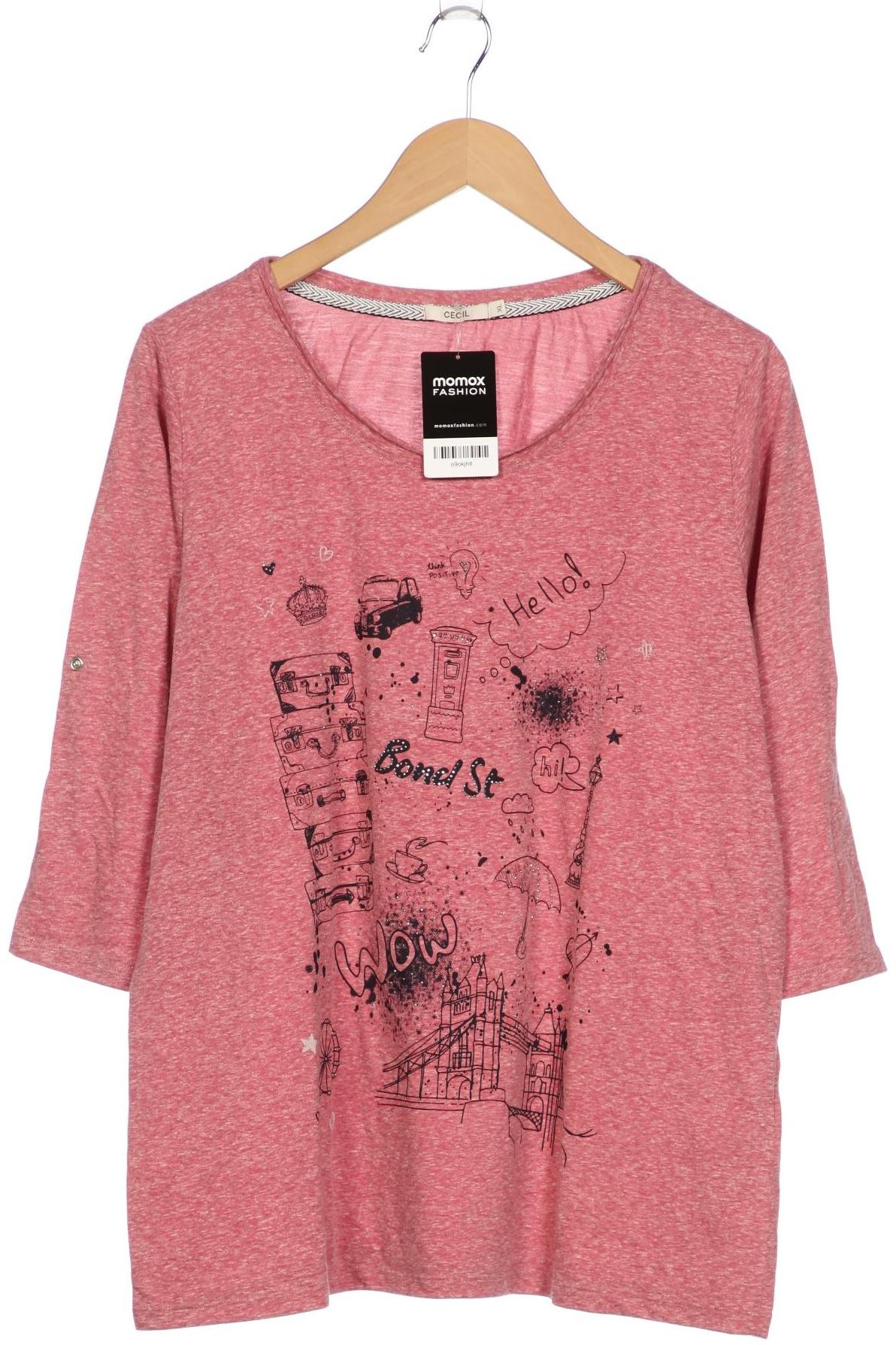 Thumbnail - Cecil Damen Langarmshirt, pink, Gr. 44