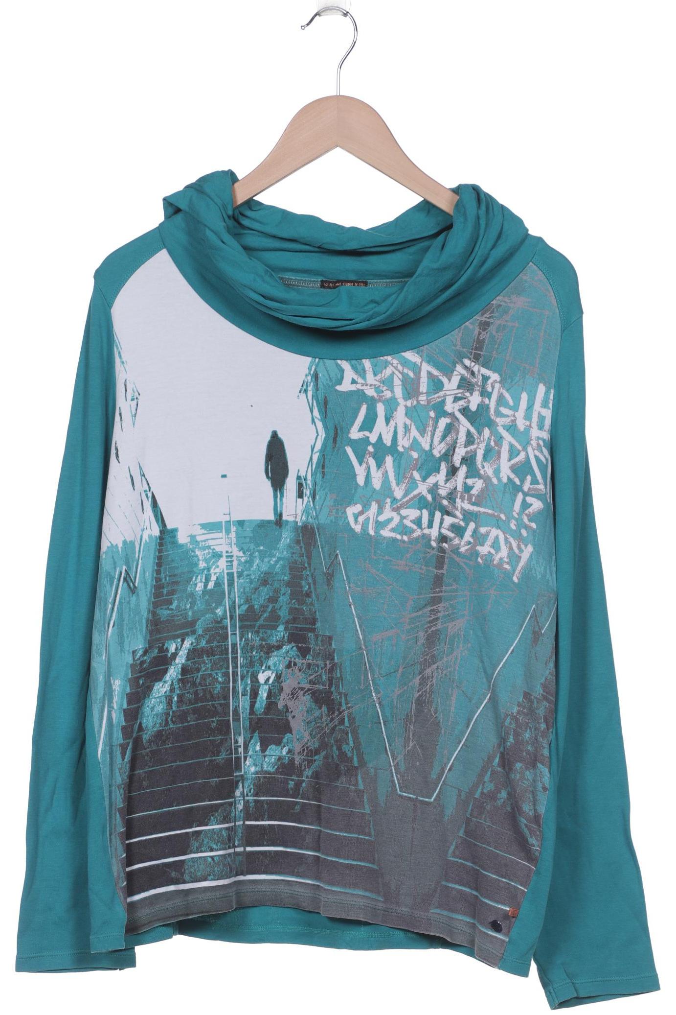 

Cecil Damen Langarmshirt, türkis, Gr. 42