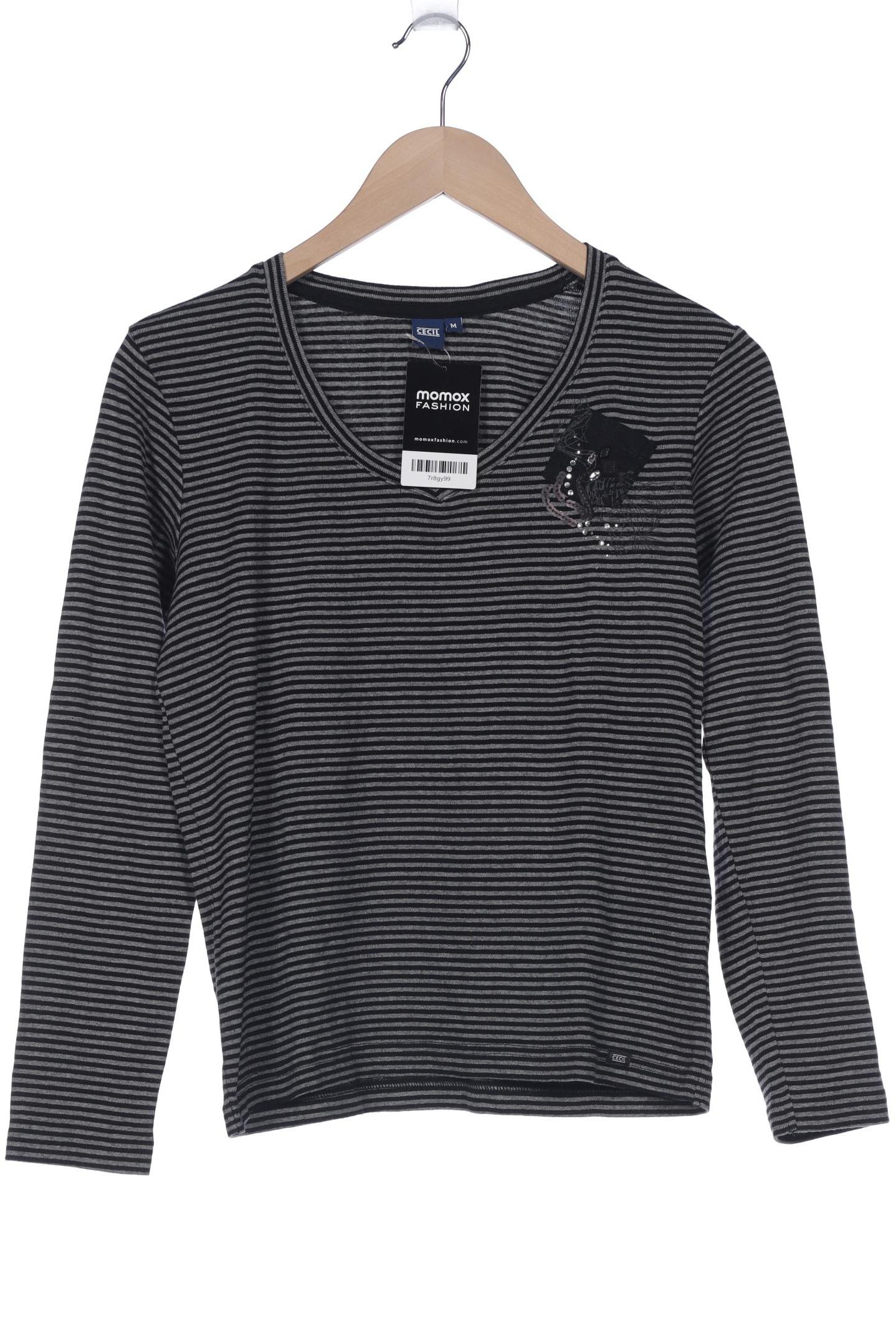 

CECIL Damen Langarmshirt, grau