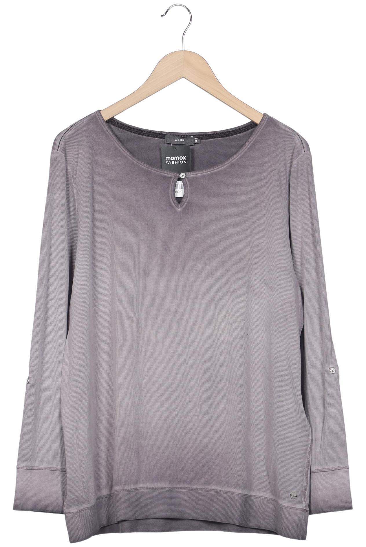 

Cecil Damen Langarmshirt, grau, Gr. 44